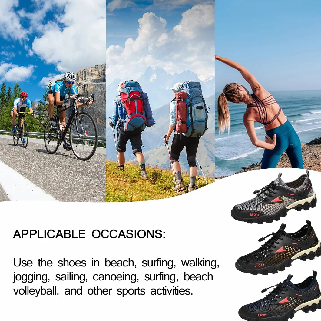 Scarpette da Scoglio Uomo Asciugatura Rapida Antiscivolo Sport Acquatici Spiaggia Surf 39-44