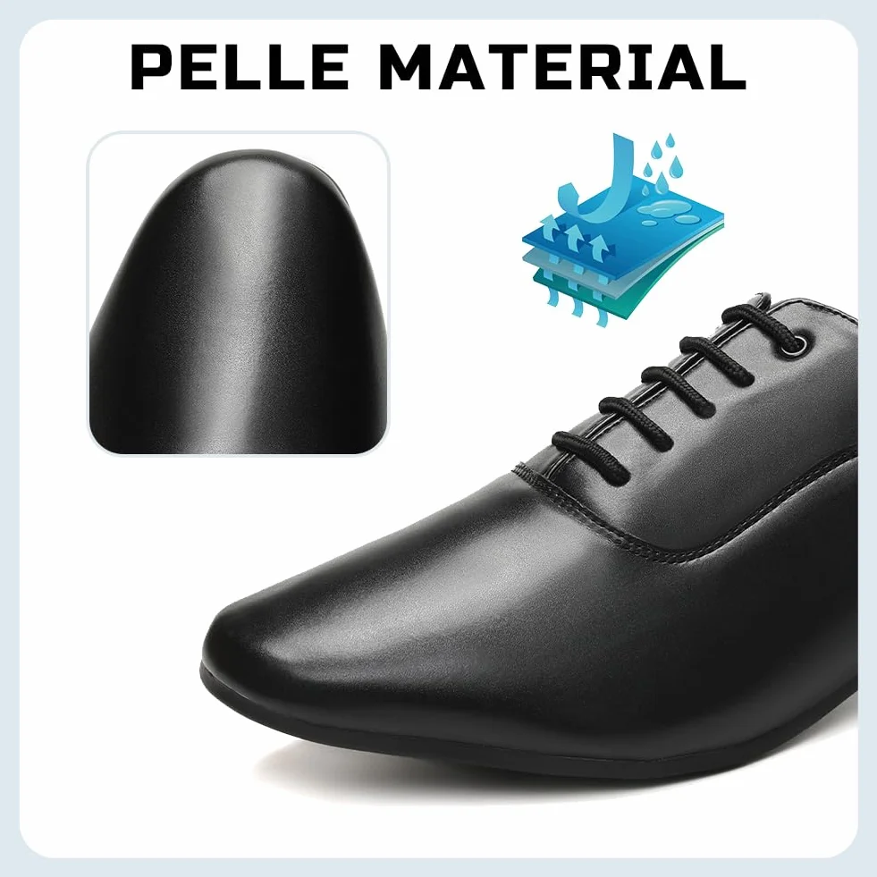 Scarpe da Ballo Uomo Professionali Latino Americano Salsa Tango Jazz
