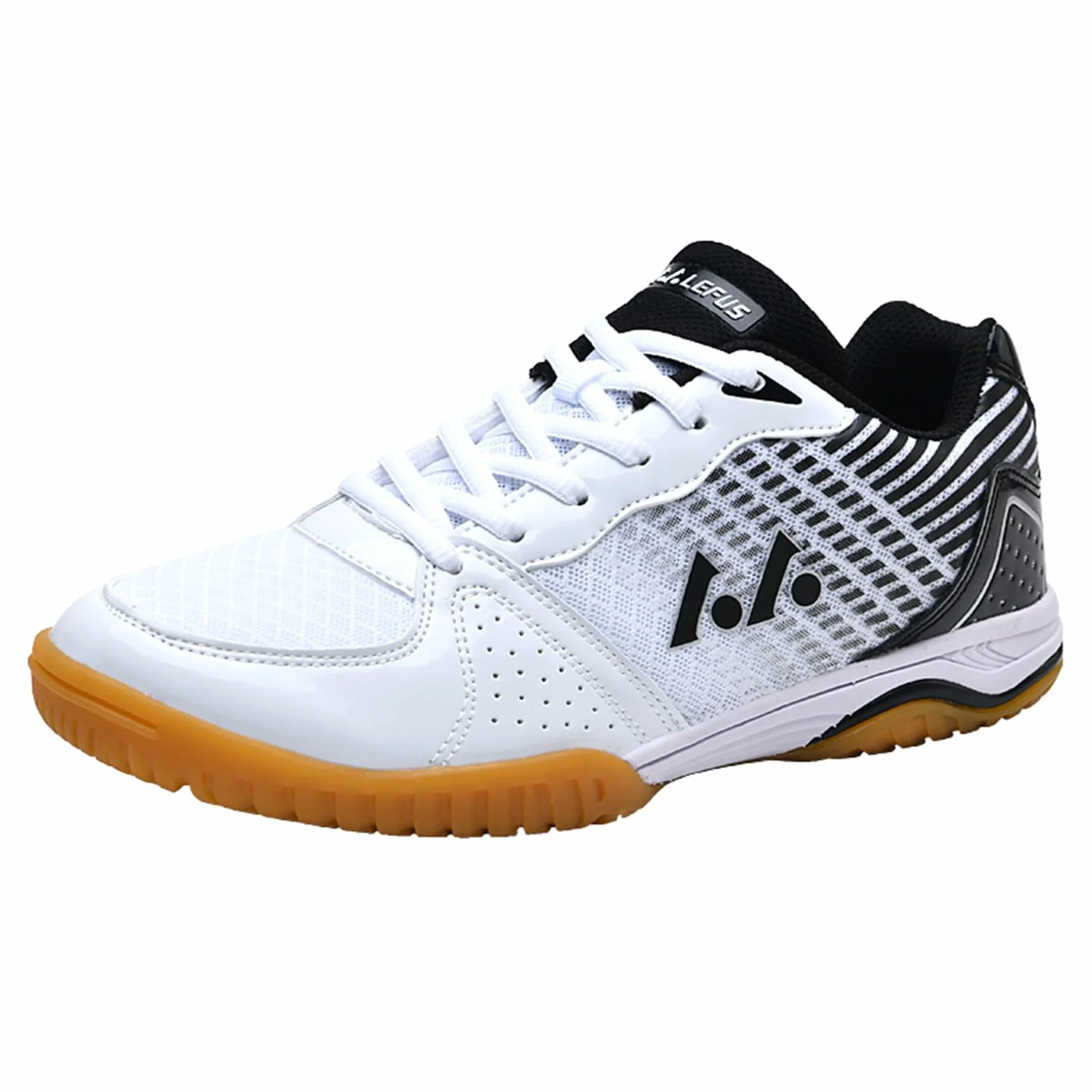 JiuQing Scarpe da ping pong da uomo traspiranti indoor fitness badminton
