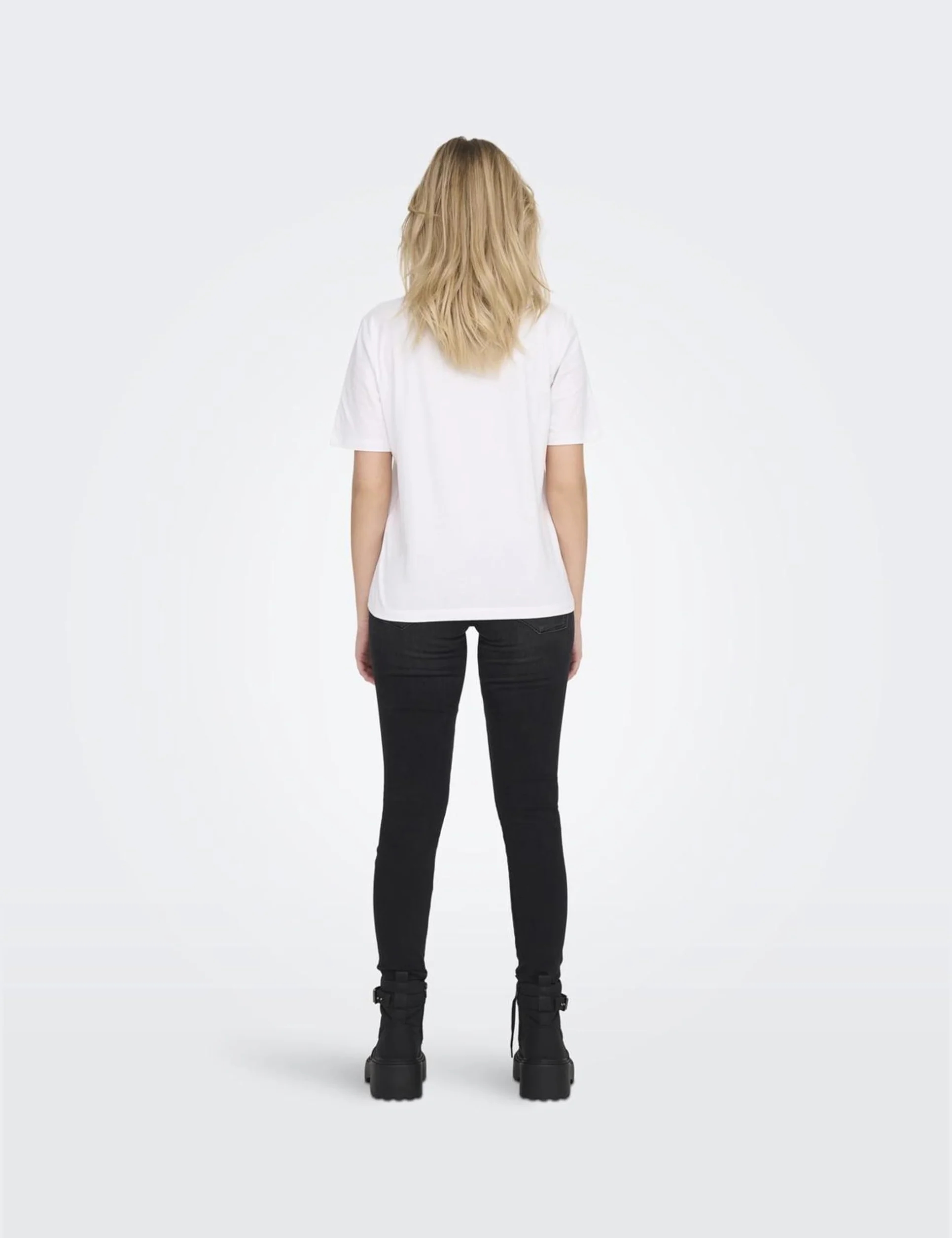 ONLY ONLONLY Donna T-Shirt Nero Largo
