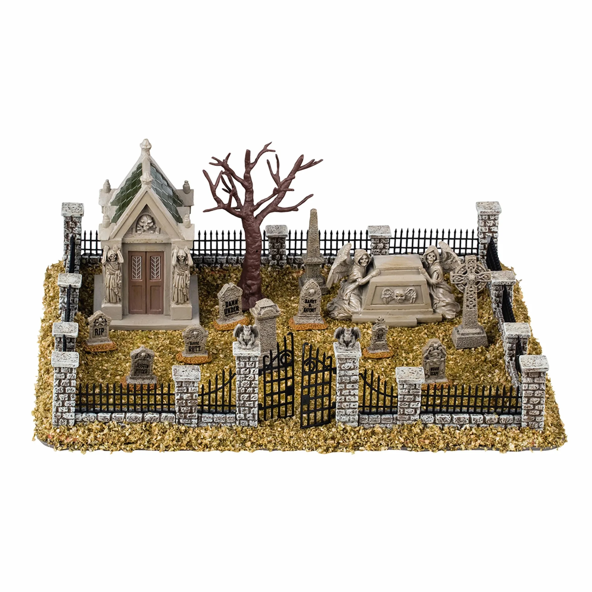 LEMAX Haunted Souls Graveyard Set 14 pz Spooky Town