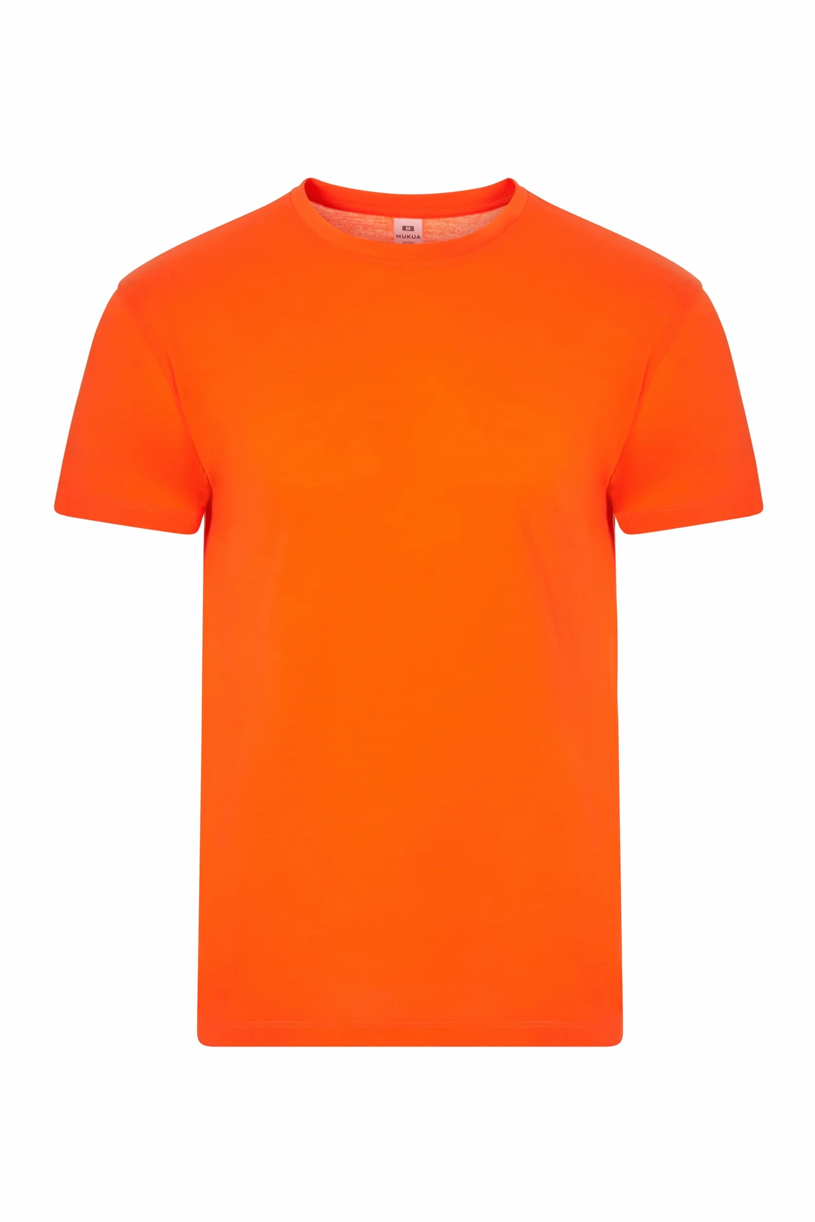 Mukua Derby T-Shirt Unisex Poliestere Cotone Arancione Fluo XL