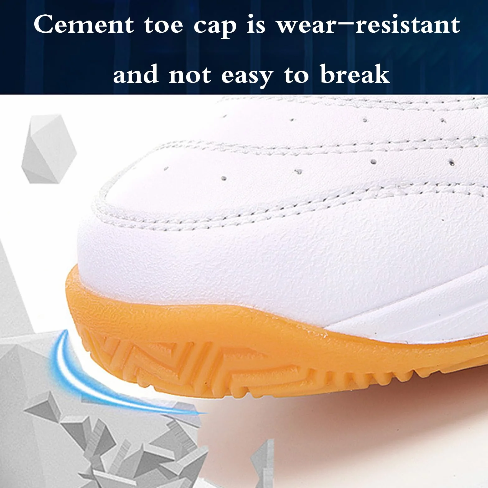 Scarpe da badminton, scarpe da badminton, unisex, resistenti all'usura, resistenti alla torsione, antiscivolo, non segnano, intersuola per assorbimento degli urti, per interni ed esterni