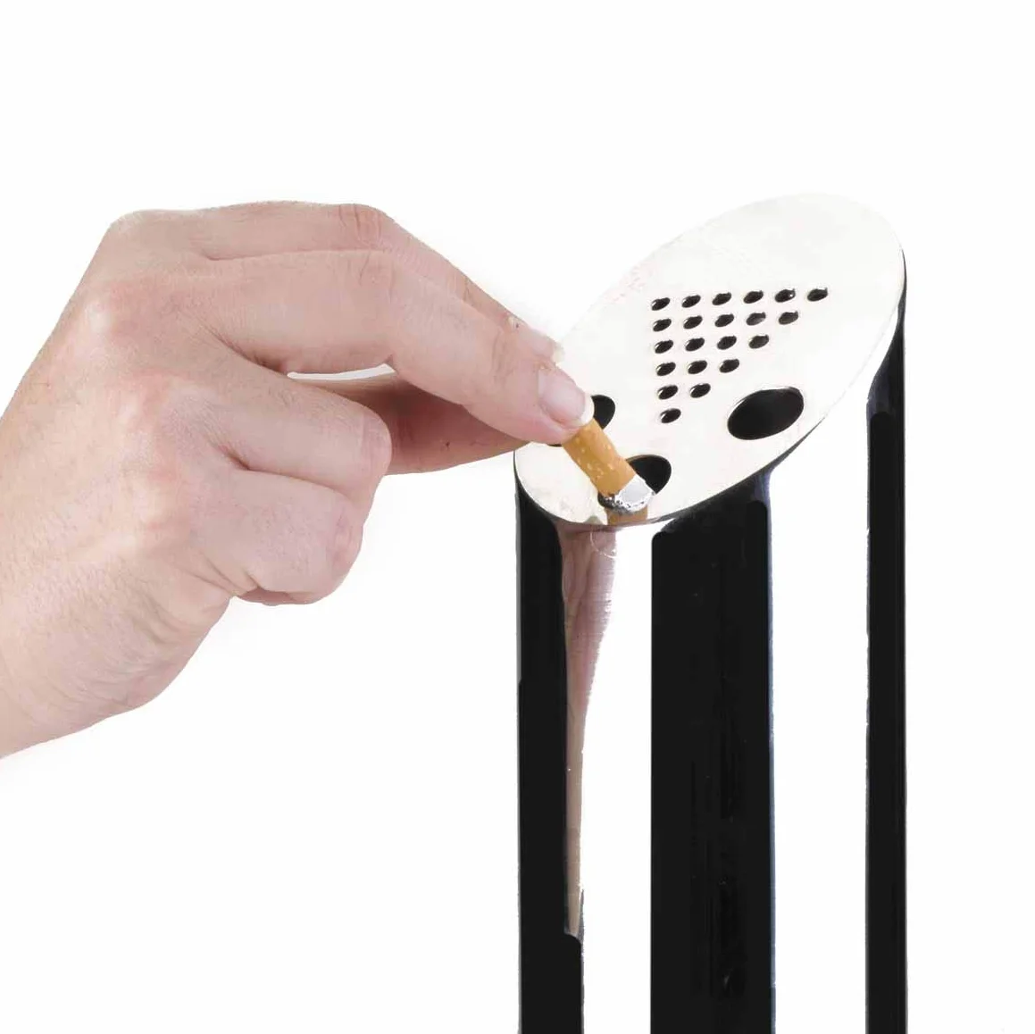 Lacor posacenere rotonda in acciaio inox 92 x 8 cm
