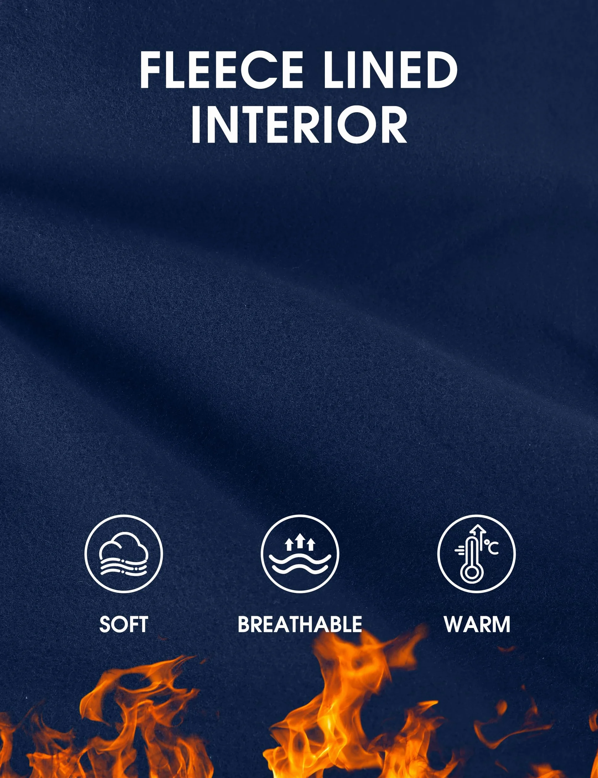 Desol Leggings svasati foderati in pile con tasche a vita alta pantaloni da yoga invernali a campana