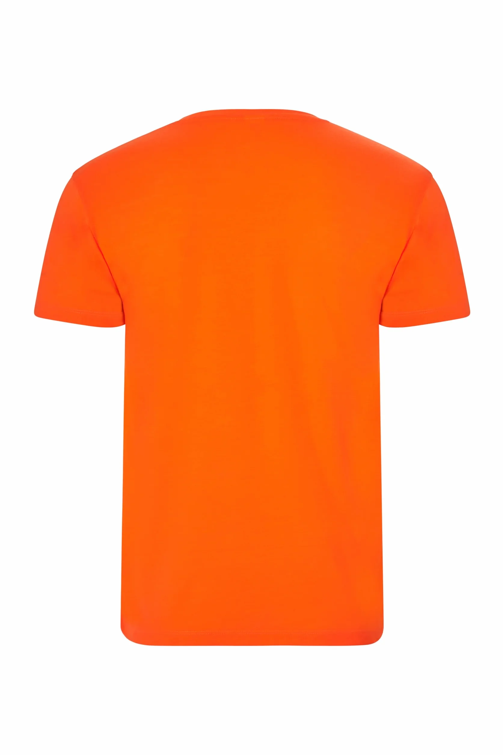 Mukua Derby T-Shirt Unisex Poliestere Cotone Arancione Fluo XL