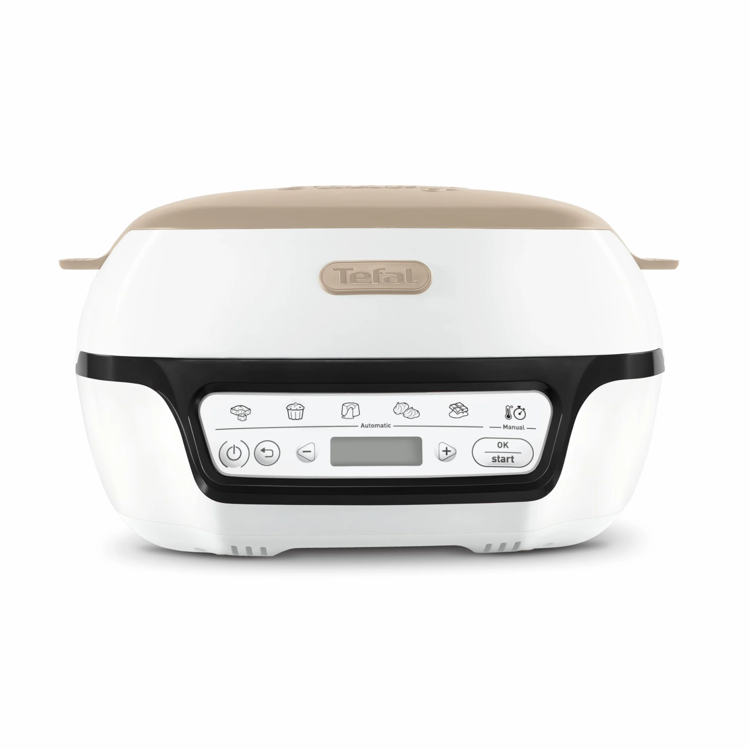 Tefal Cake Factory Creabake KD804910, 5 programmi automatici, stampo antiaderente, 6 stampi muffin