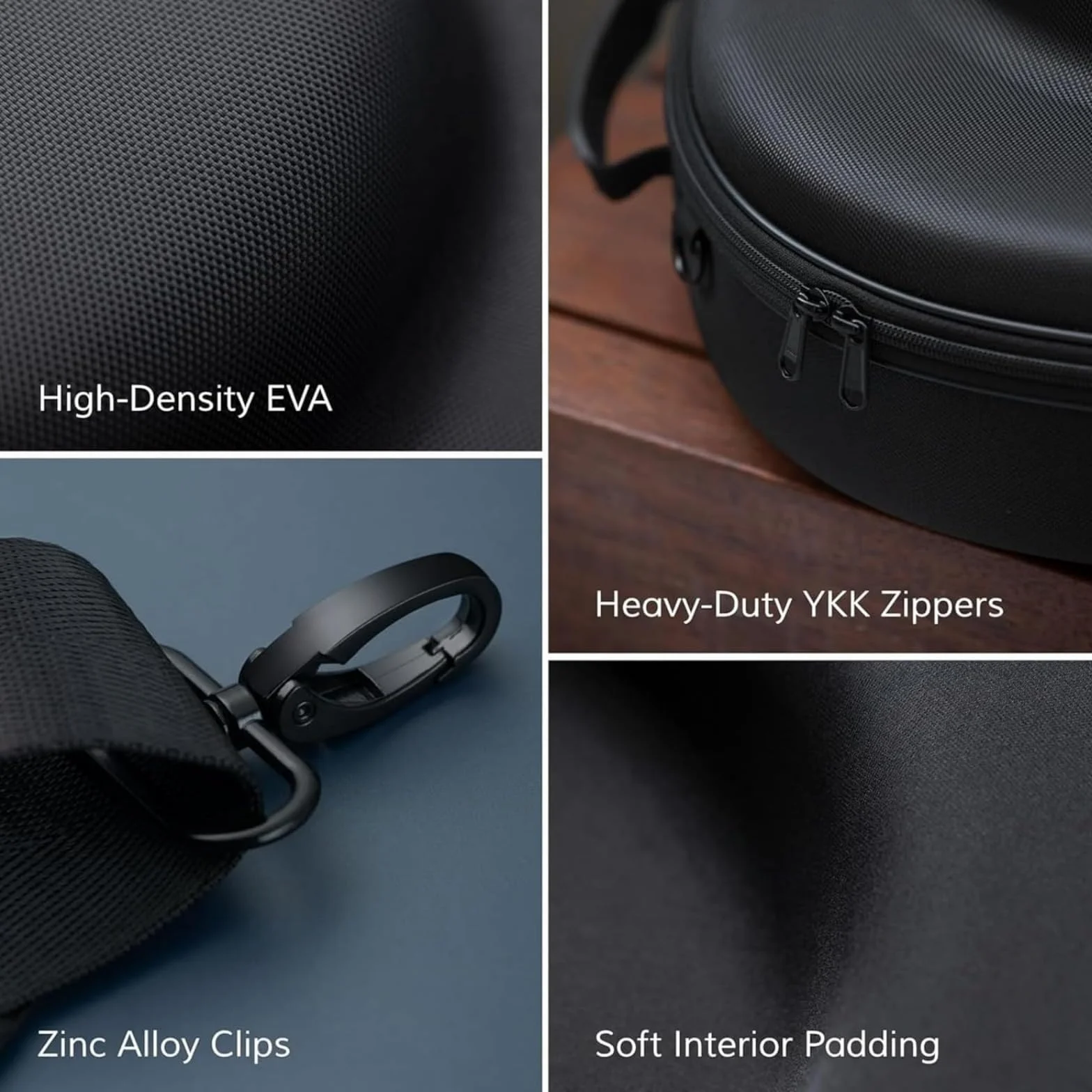 Scatola per cappelli da viaggio a prova di schiacciamento, organizer rigido per Panama, Fedora e berretti da baseball con manico, tracolla e cinghia per bagagli per una facile conservazione e utilizzo