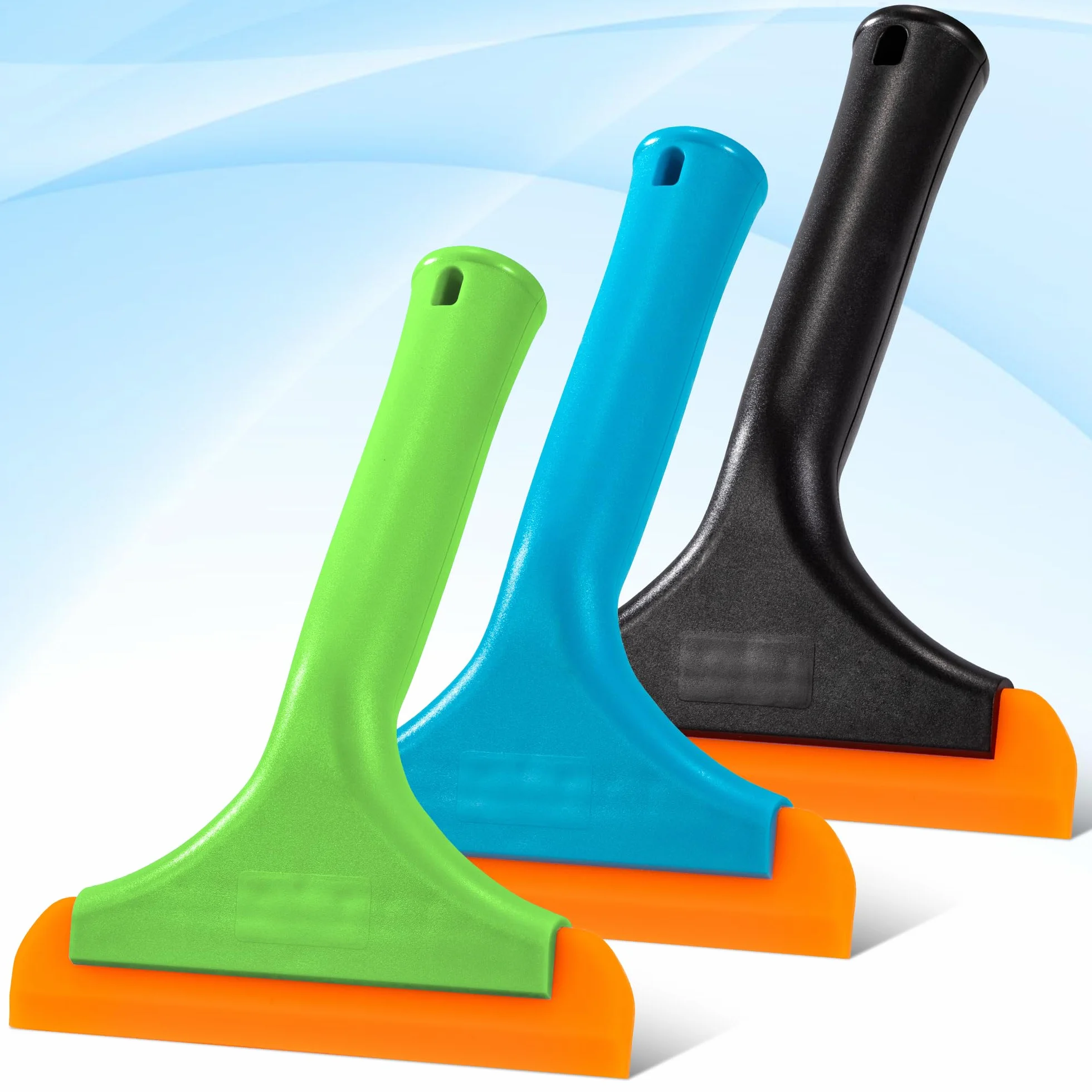 Tergicristallo per Doccia in Silicone Multiuso 3 Pezzi