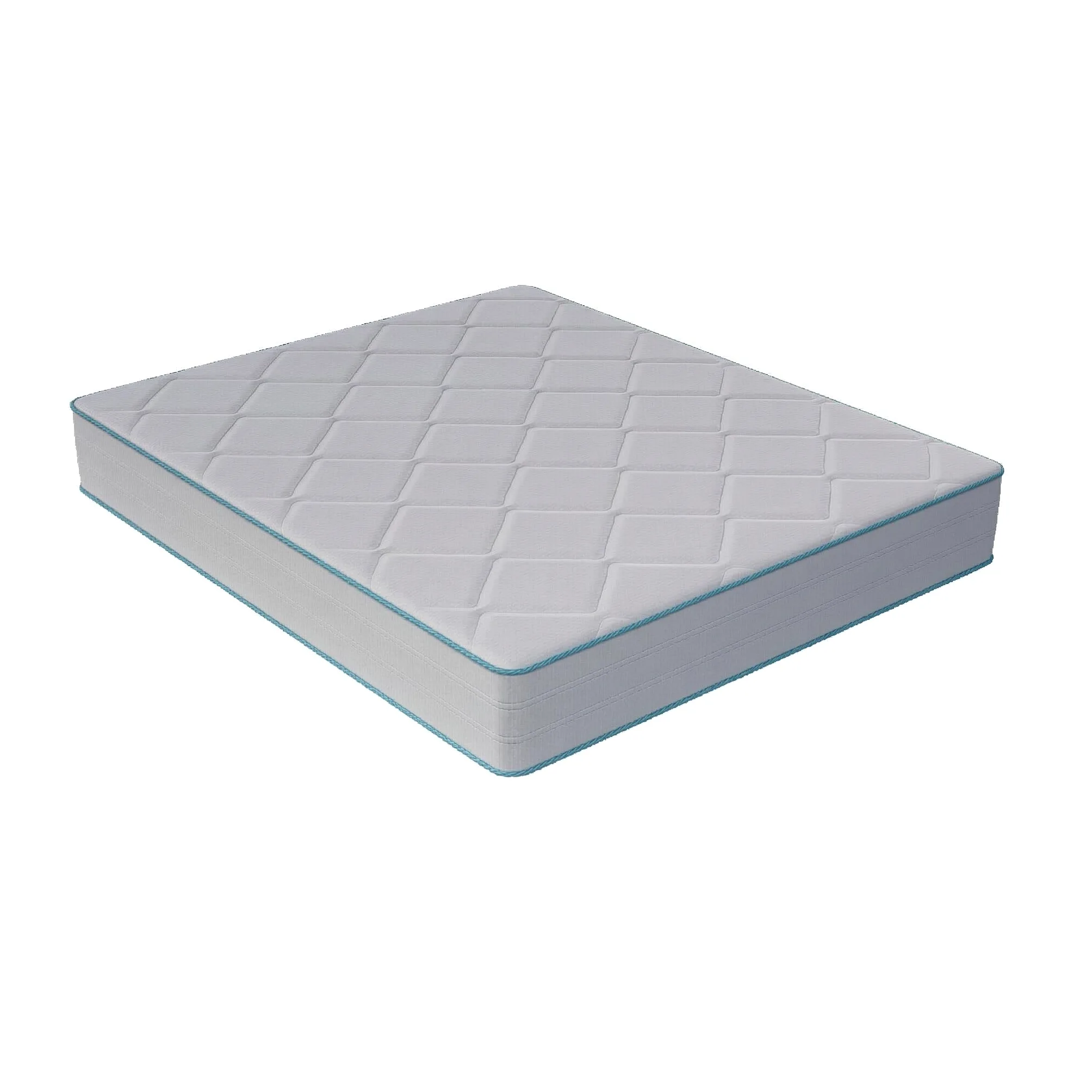 Sleephome Materasso Matrimoniale 160x190 h 20 cm Molle Insacchettate e Memory Lite Vaniglia - Ortopedico, Sostegno Dinamico, Stabilità di Coppia - Made in Italy