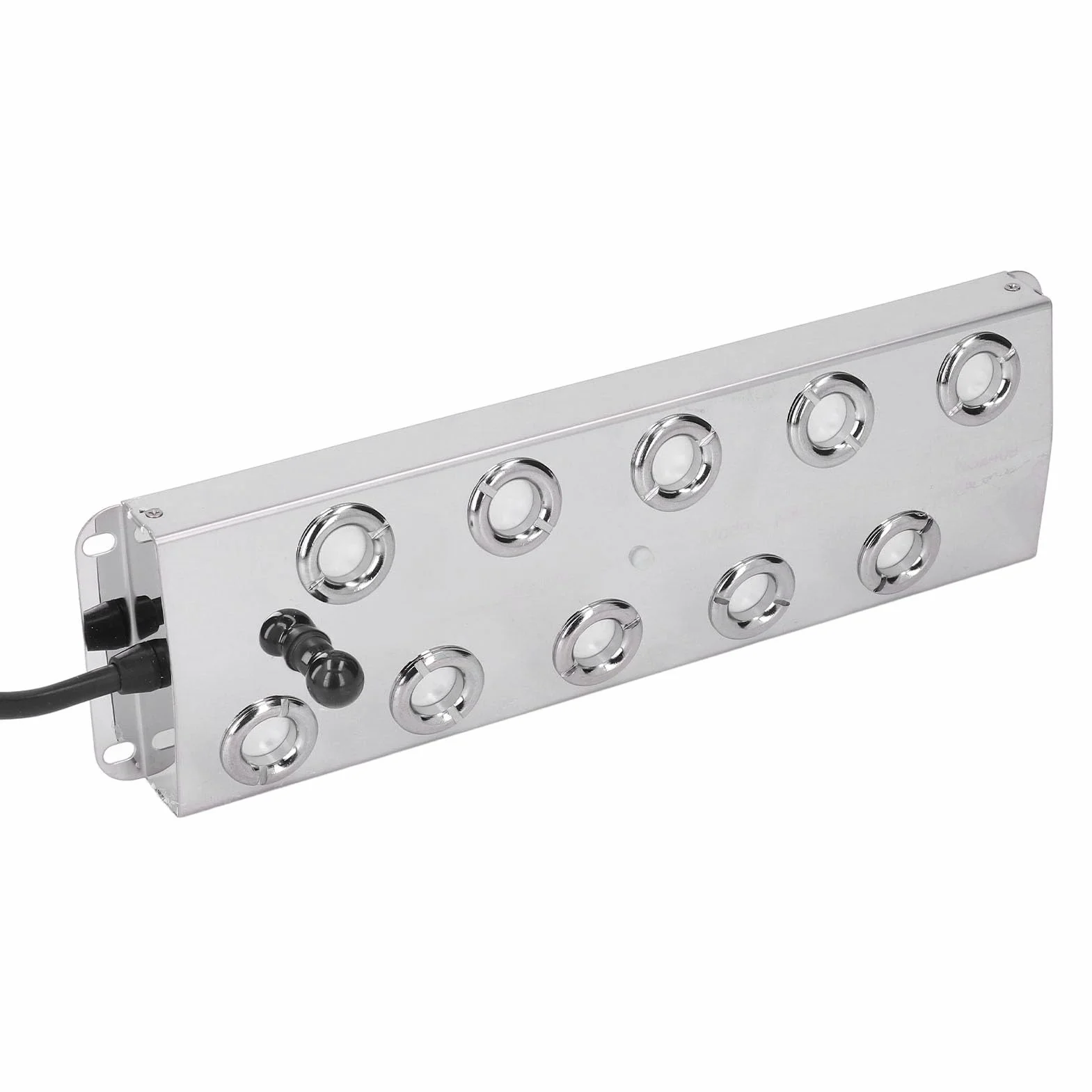 Nebulizzatore Ad Ultrasuoni 10 Teste DC45-48V Atomizzatore Alta Efficienza Cavo 1,5 M per Piscine Fontane