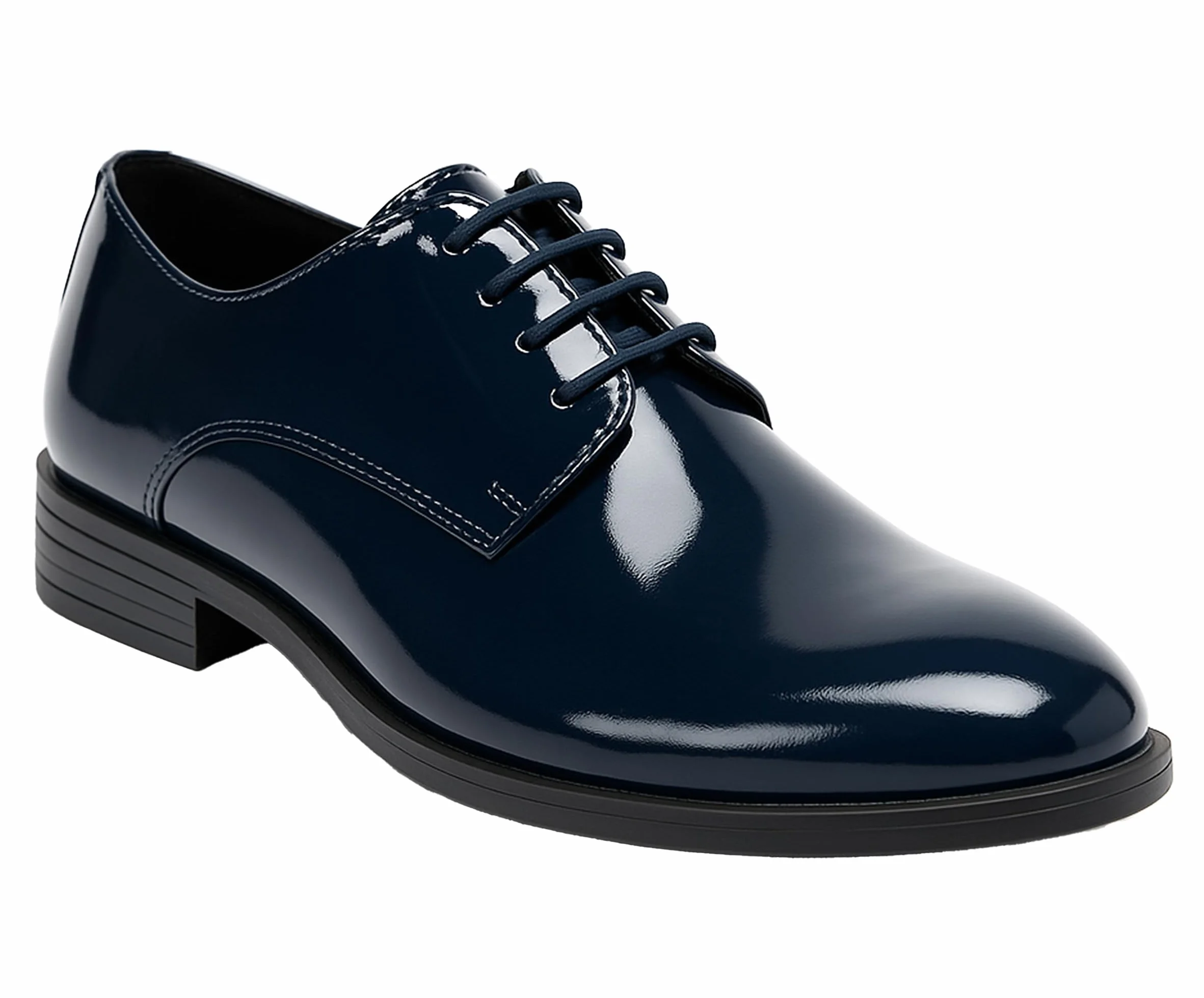 Scarpe Eleganti Derby in Vernice per Ragazzi Scarpe Eleganti da Cerimonia con Lacci