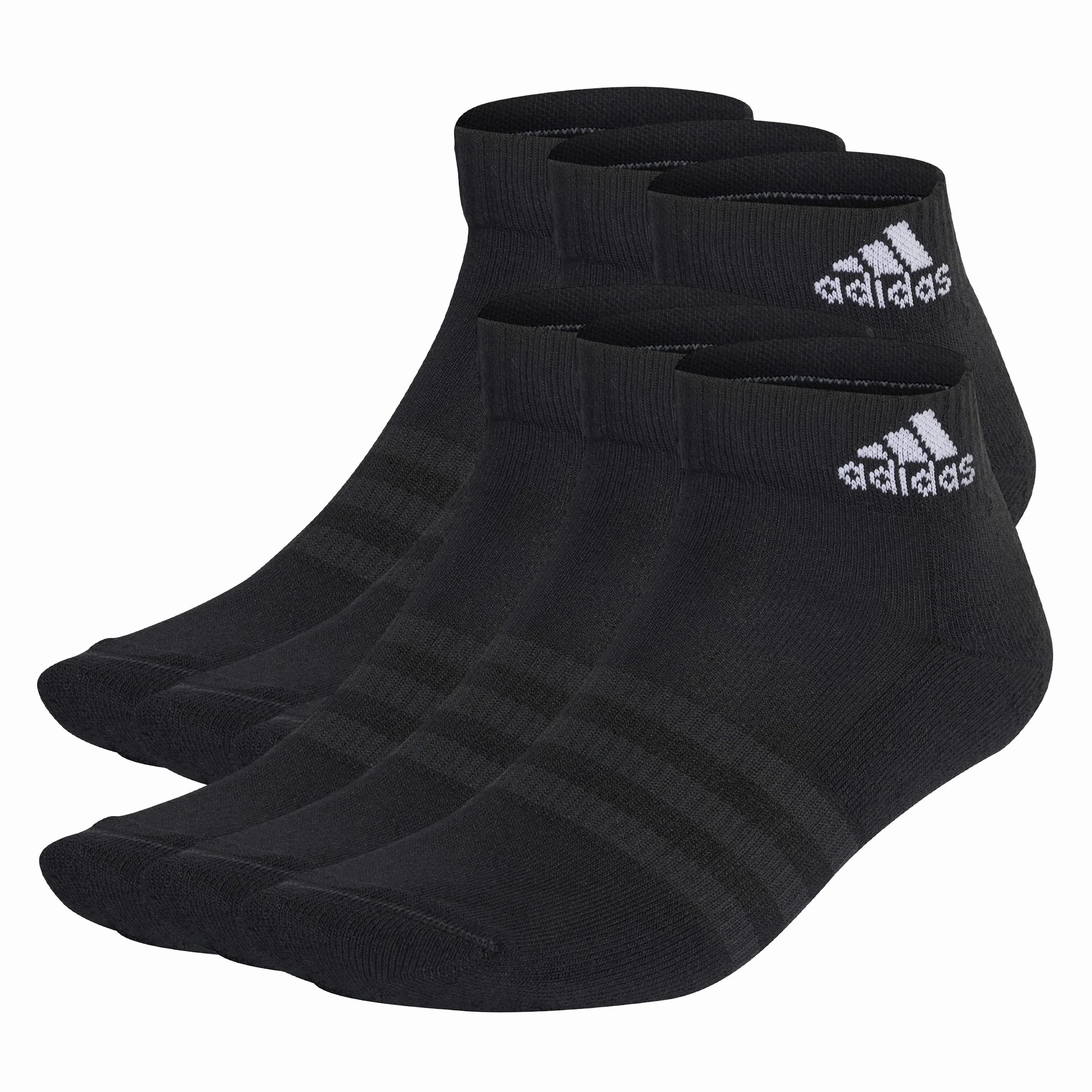 adidas Unisex Adulto Cushioned Ankle Socks 6 Pairs