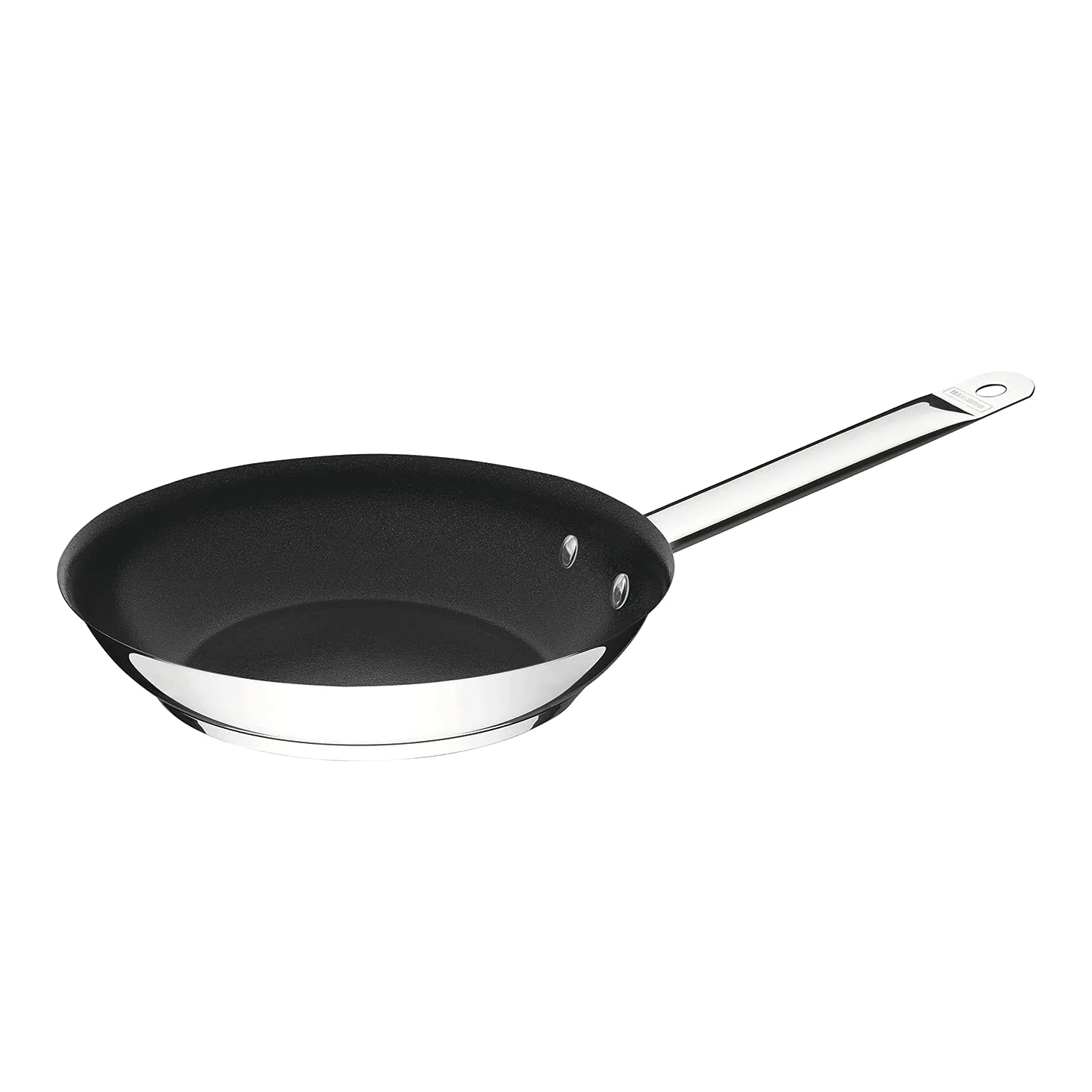 Tramontina Padella Ø 26 cm, in acciaio inox, antiaderente, padella profonda, padella rivestita per tutti i piani cottura, cottura a induzione