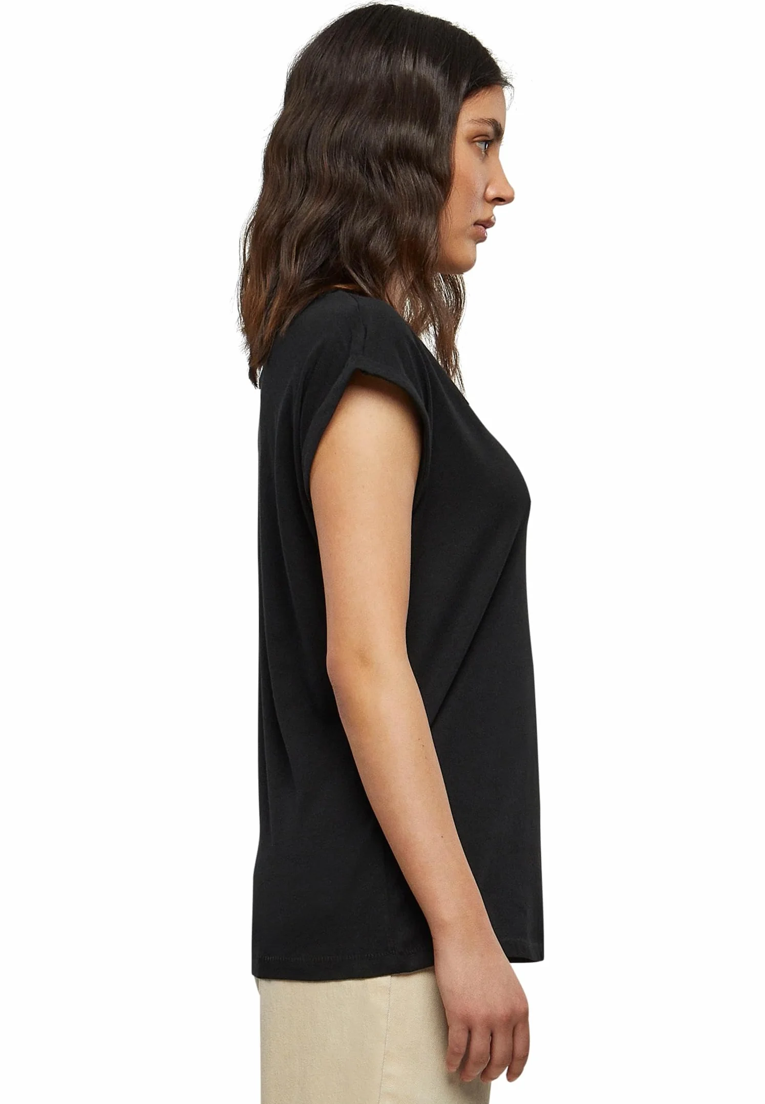 Urban Classics Damen Modal Extended Shoulder Tee