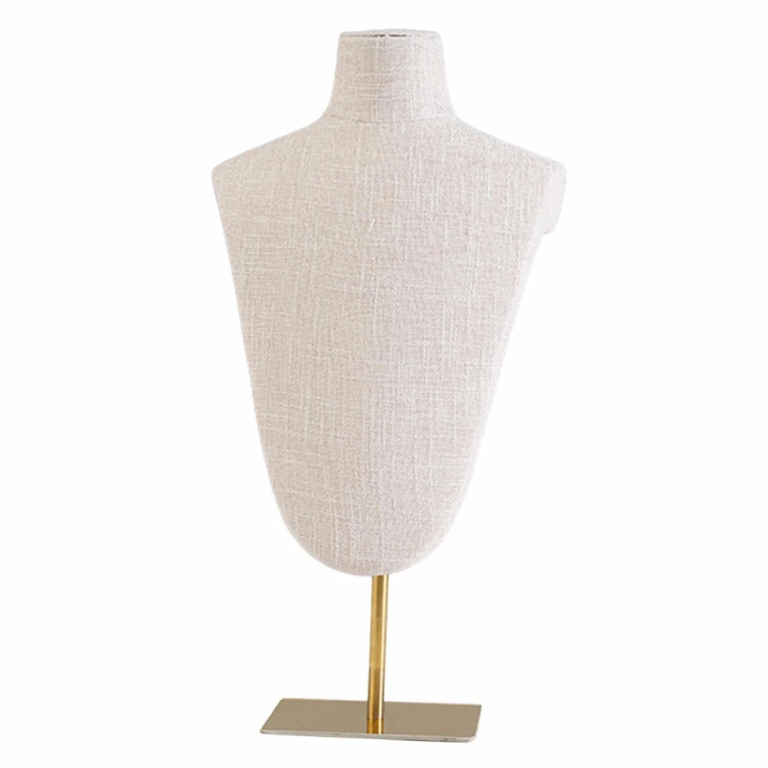 Elegante Porta Collane Oro Quadrato per Gioielli