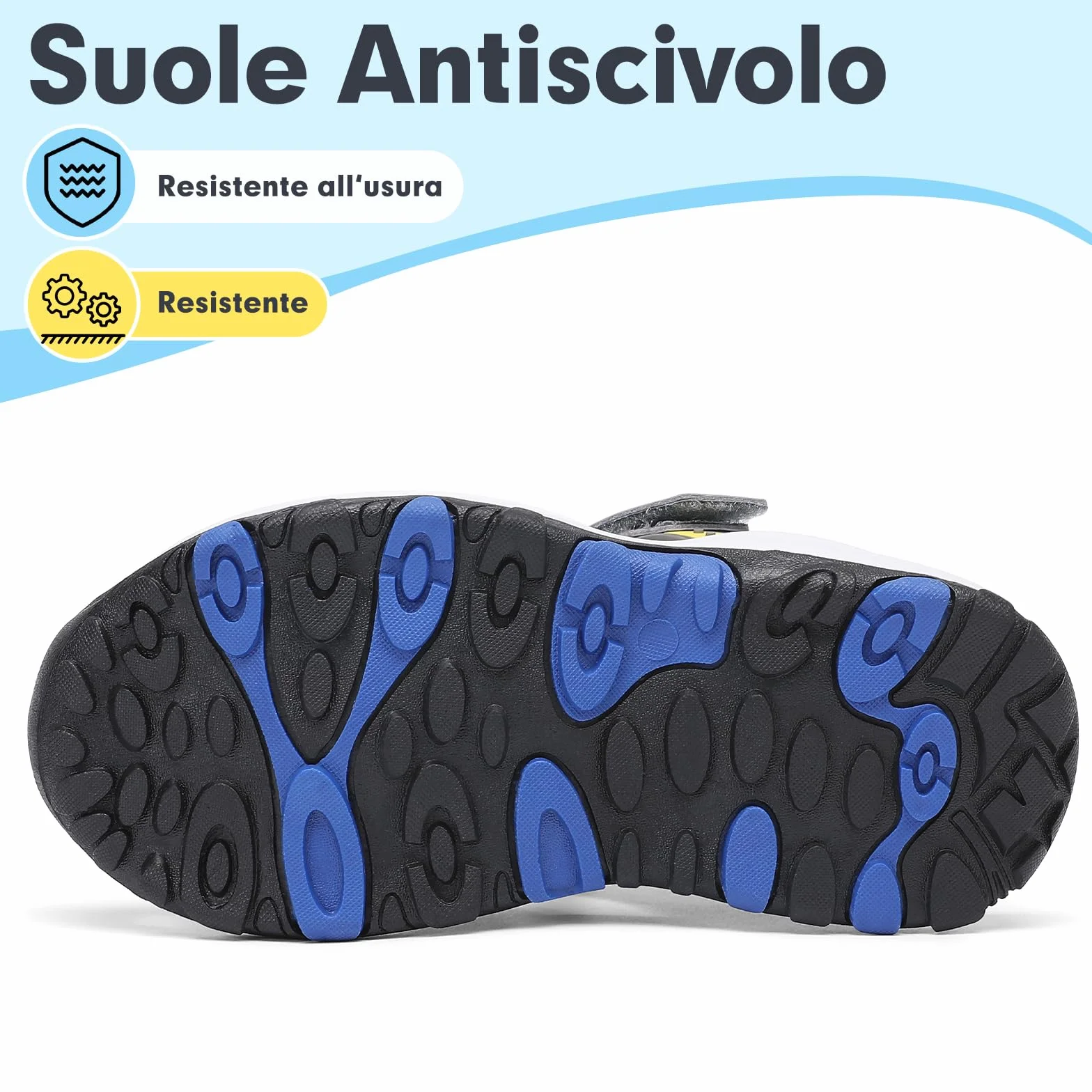 Mishansha Sandali Sportivi Estivi Bambino Trekking Traspirante 24-39 EU