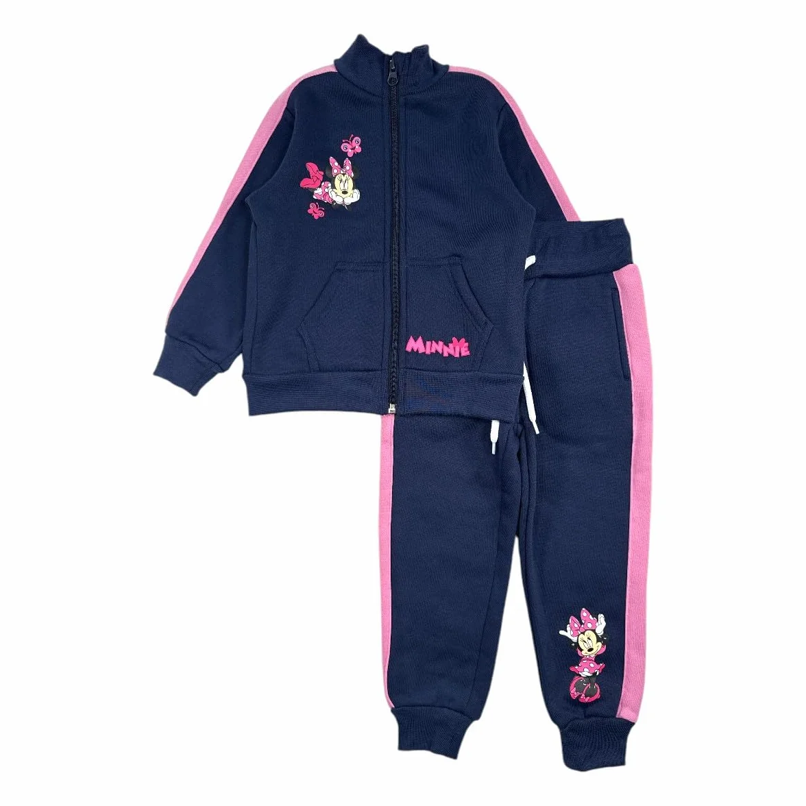 Disney Minnie Fa Jogging Suit-Dress Set Bambine e Ragazze