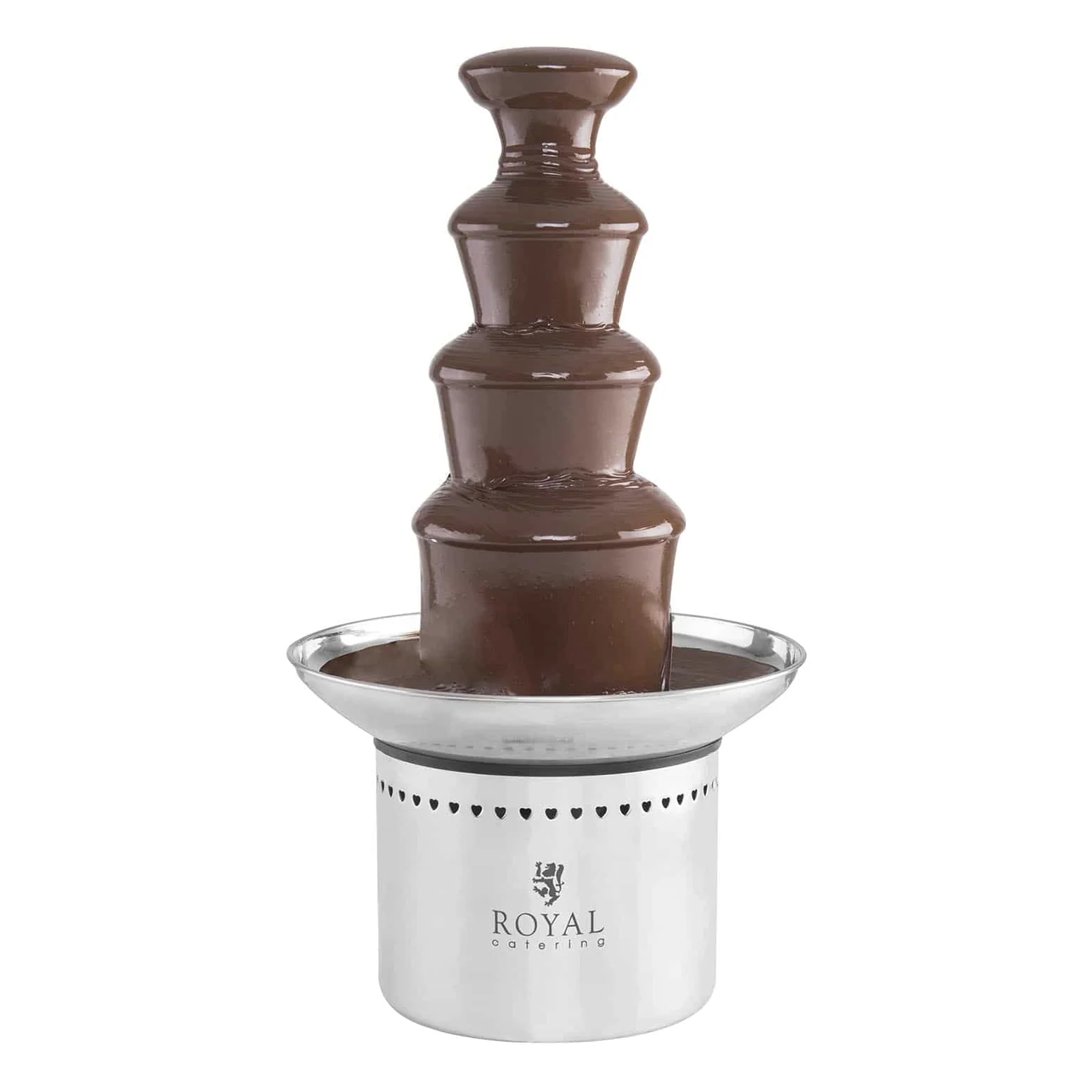 Royal Catering - RCCF-230W - Fontana di cioccolato - 4 livelli