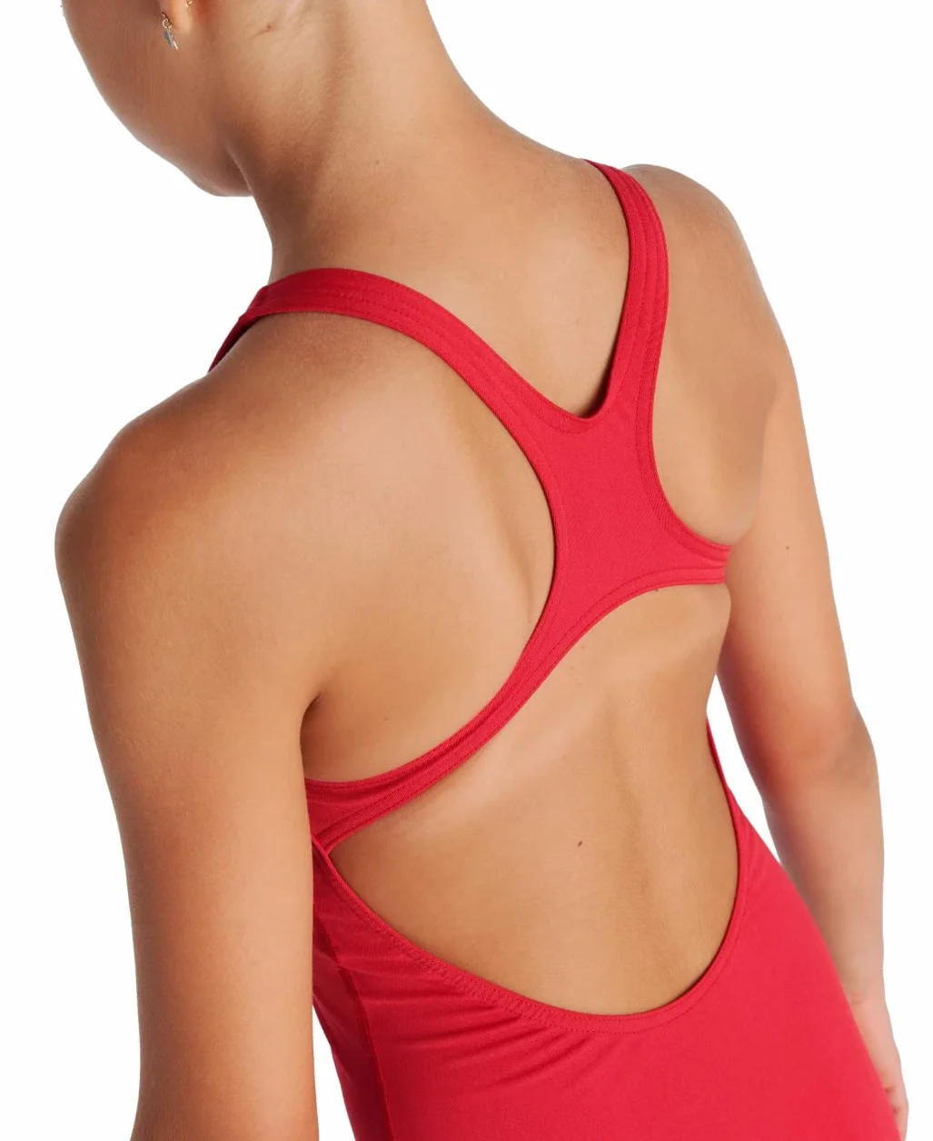 arena Solid Swim Pro Team Costume Intero Bambina, Costume da Bagno ad Asciugatura Rapida, Costume da Bagno Sportivo in Tessuto arena MaxLife Eco con Massima Resistenza al Cloro e Protezione UV UPF 50+