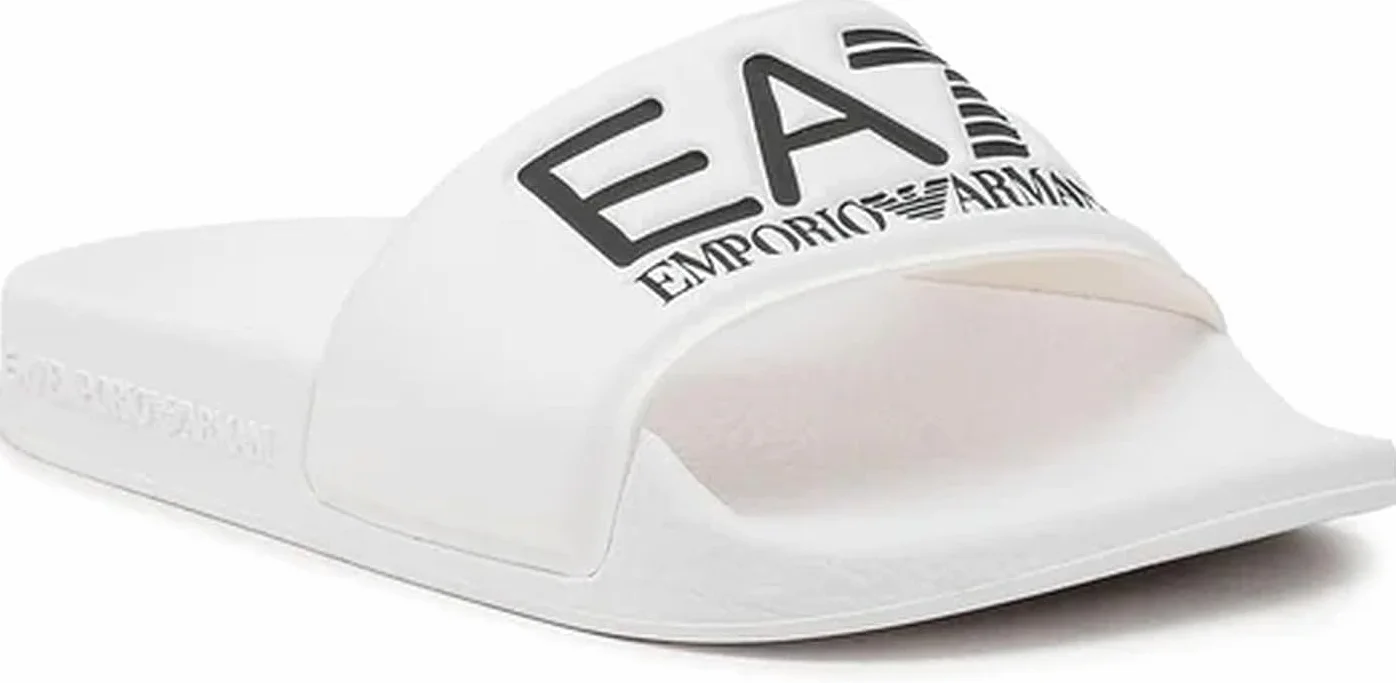 EA7 Emporio Armani Ciabatte Bambino con maxi logo XSPS10XCC22 32
