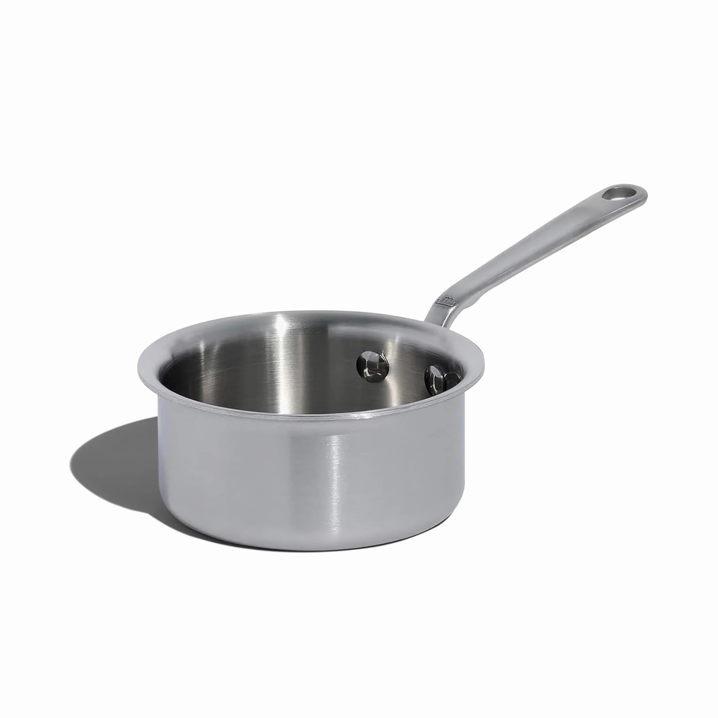 Made In Cookware - Scaldaburro in acciaio inossidabile da 3/4 Quarti - Prodotto in Italia - Rivestimento in acciaio inossidabile a 5 strati - Pentole professionali - Compatibile con induzione
