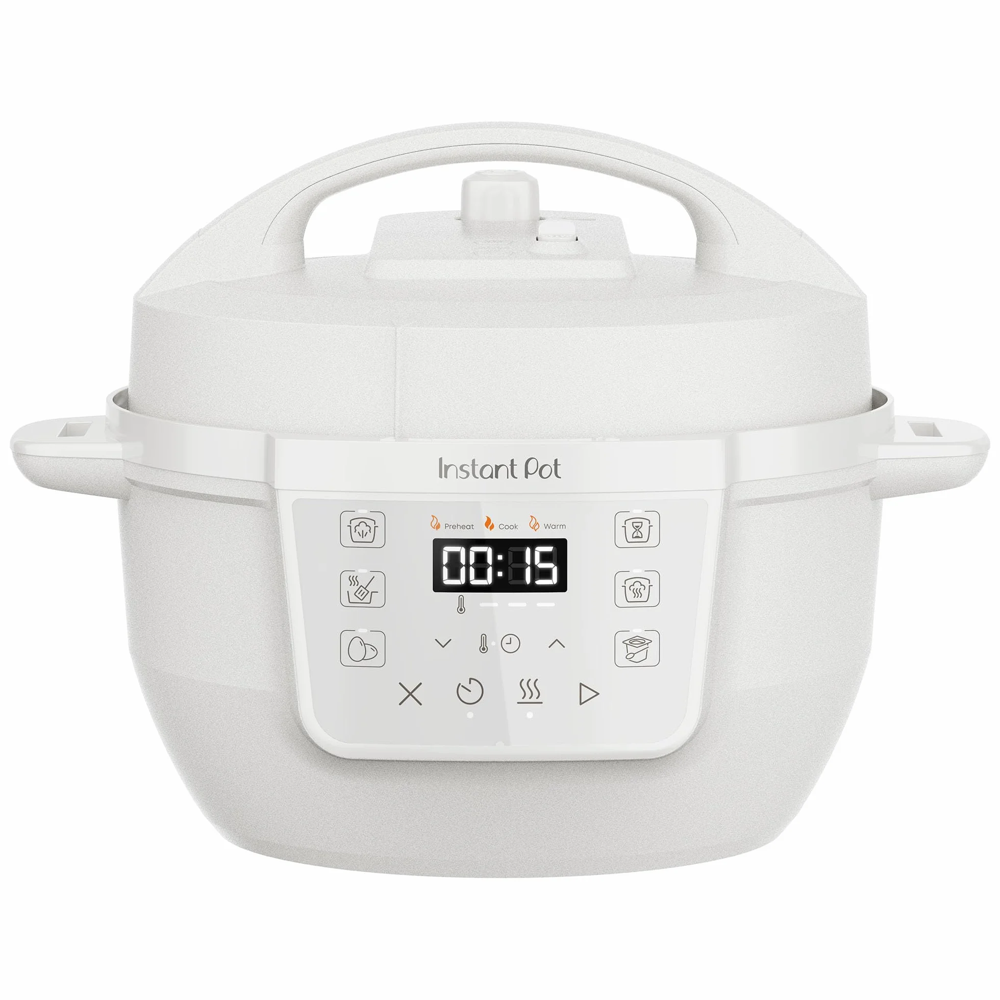 Instant Pot Pentola a Pressione 7-in-1 3.8L Acciaio Inossidabile Bianco