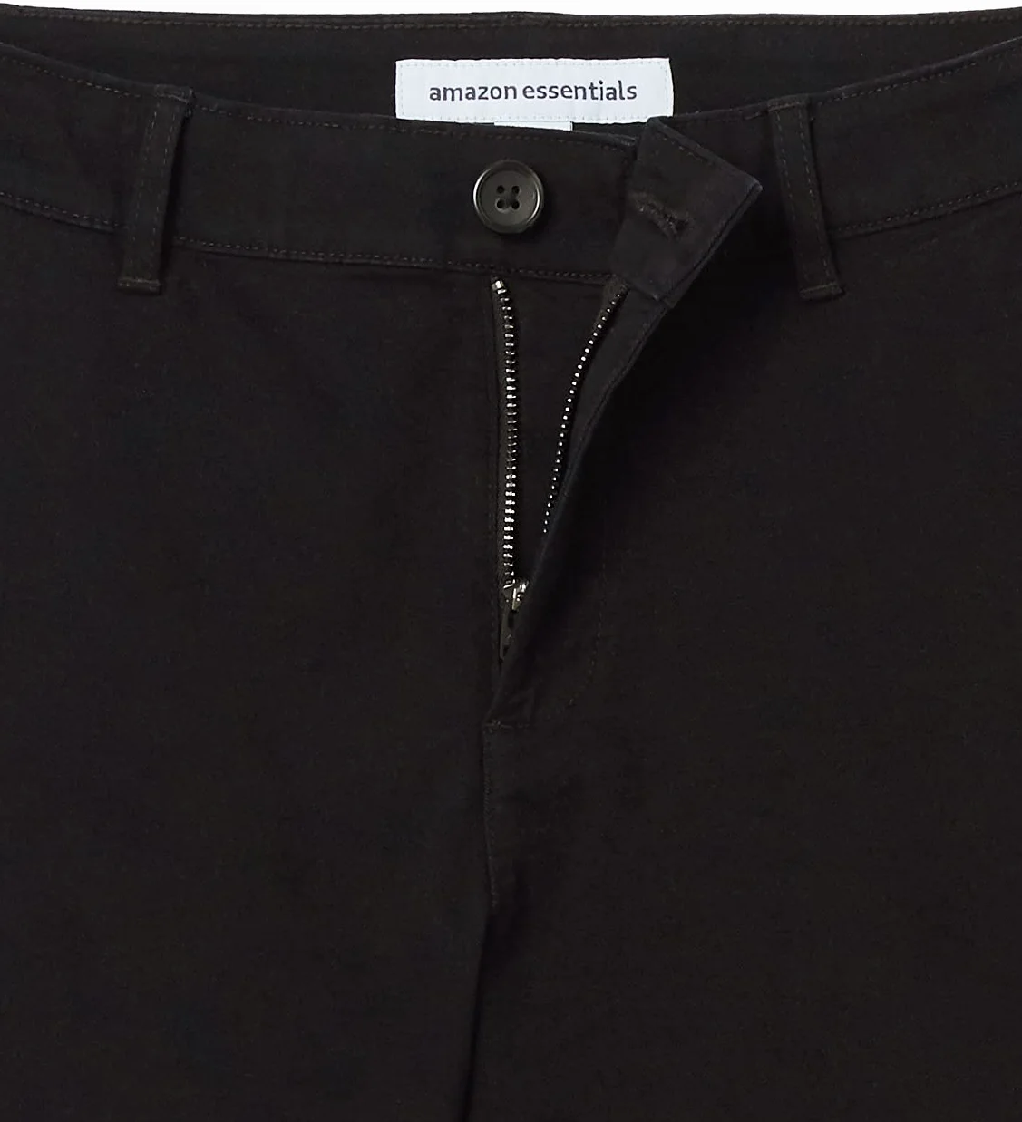 Amazon Essentials Pantaloncini Cachi a Vita Media Vestibilità Aderente, Interno Gamba 12,7cm (Disponibili con Taglio Dritto e Curvy) Donna