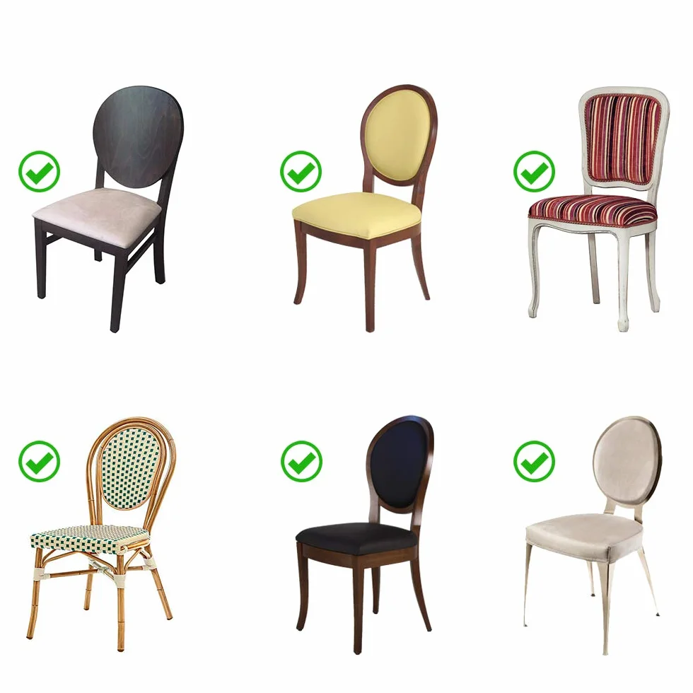 Coprisedia Antimacchia con Schienale Tondo Banzaii - 6 Pezzi Panna Made in Italy