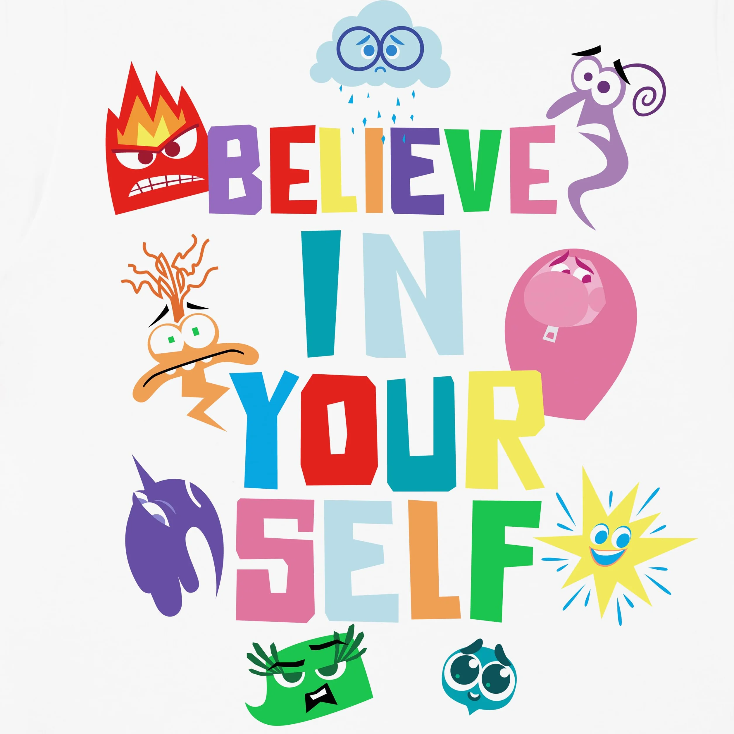 Disney Felpa Inside out 2 Personaggi Felpa Bambina | Felpe Ragazza | Maglione Ragazza | 3 E 13 Anni