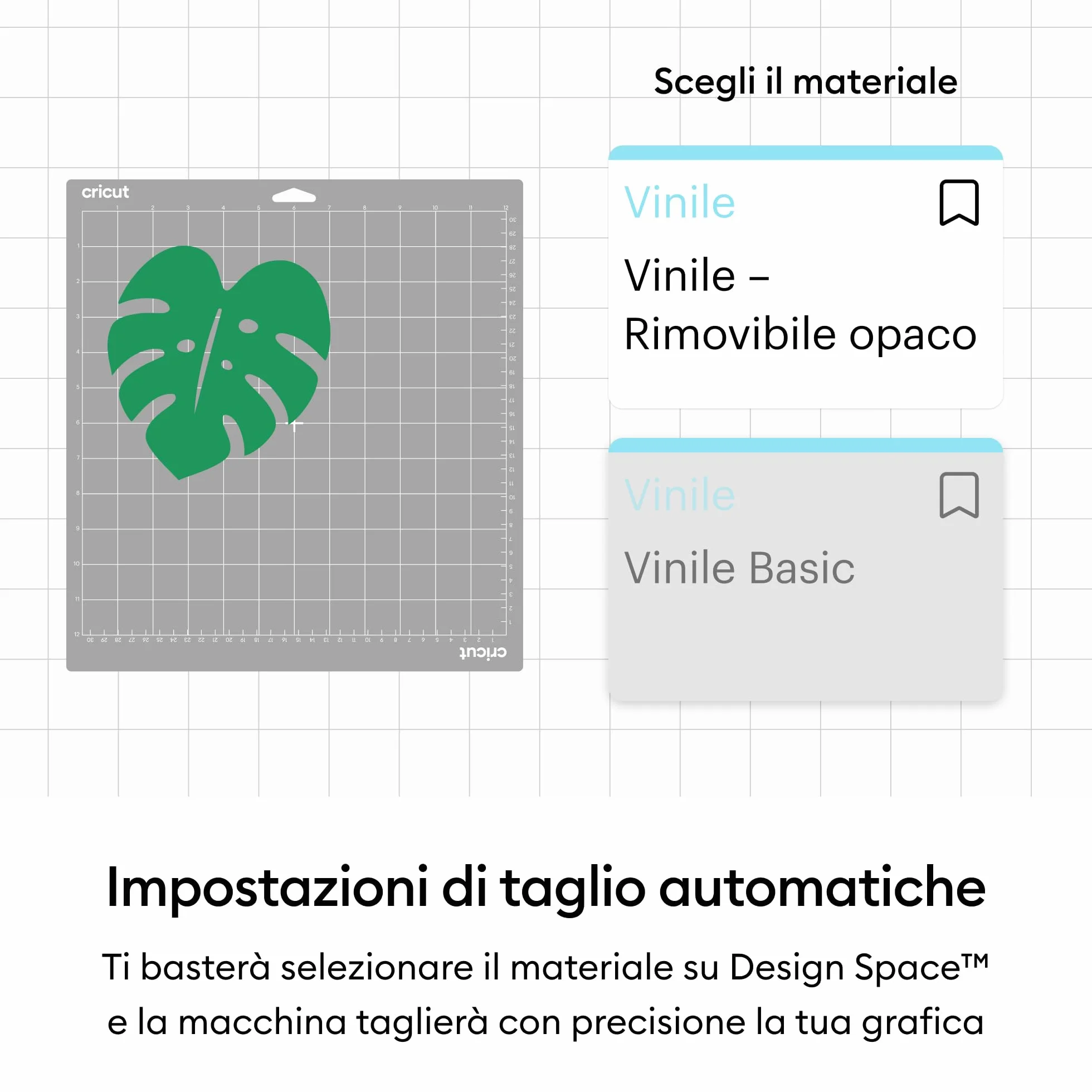 Cricut Foglio vinile adesivo permanente 30,5 cm x 1,2 m blu navy opaco