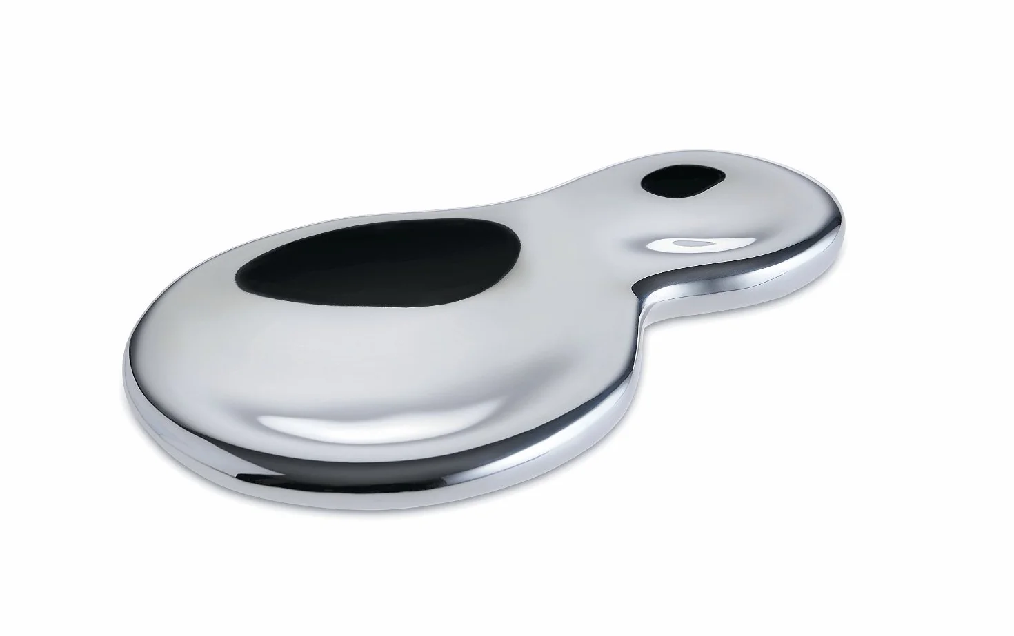 Alessi T-1000 - Appoggiacucchiaio di Design, in Acciaio Inossidabile 18/10