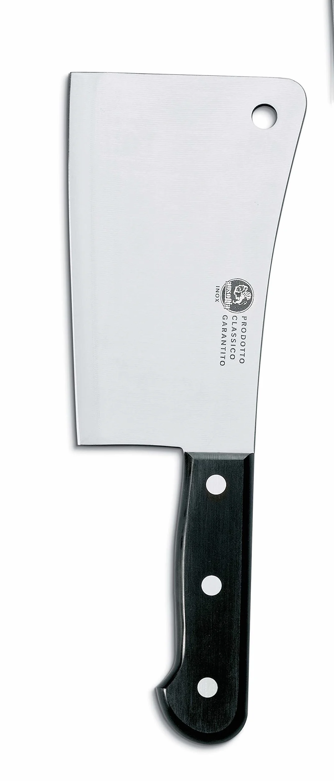 AUSONIA - Mannaia da macellaio per taglio ossa e carne Mannaretta da cucina manico POM