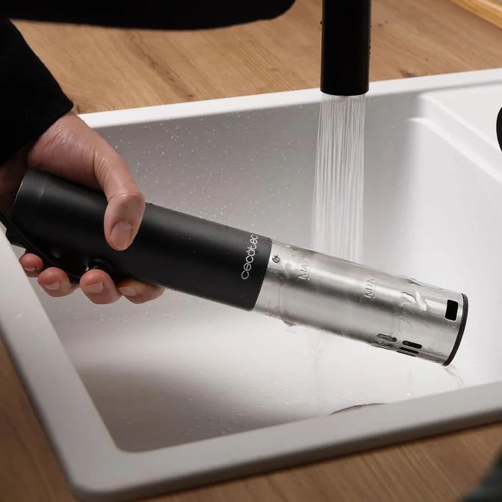 Cecotec SlowVide 1000 Connected Sous Vide 1000W 5-95°C Wi-Fi Touchscreen 15L IPX7