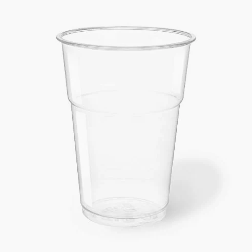 100/500/1000 Bicchieri monouso 400ml tacca 0,3 Biodegradabili e Compostabili in PLA usa e getta Plastic free | After Plastic (1000)