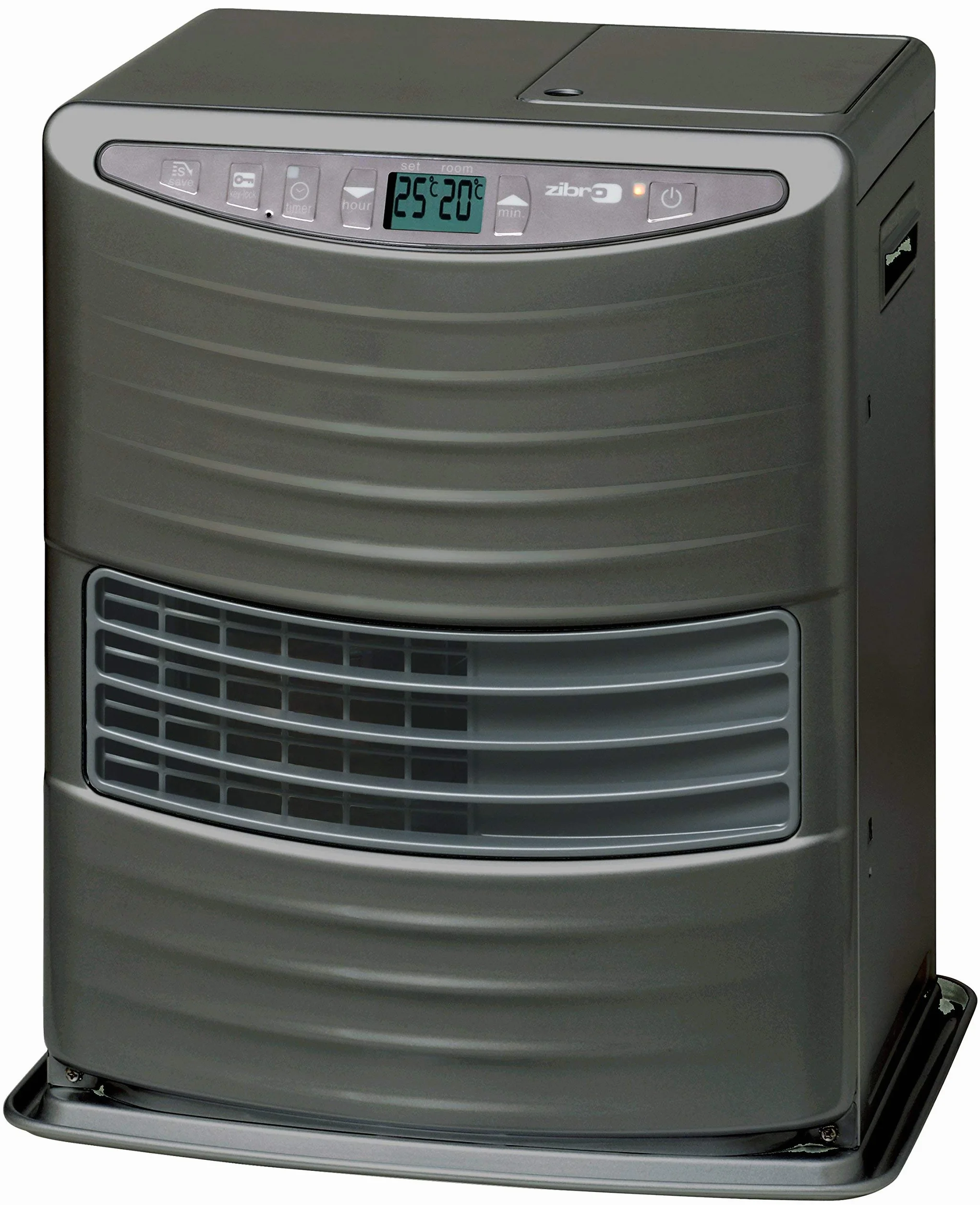 KEROSUN LC 3000 Stufa a Combustibile Elettronica 3000 W Grigio Ricondizionato