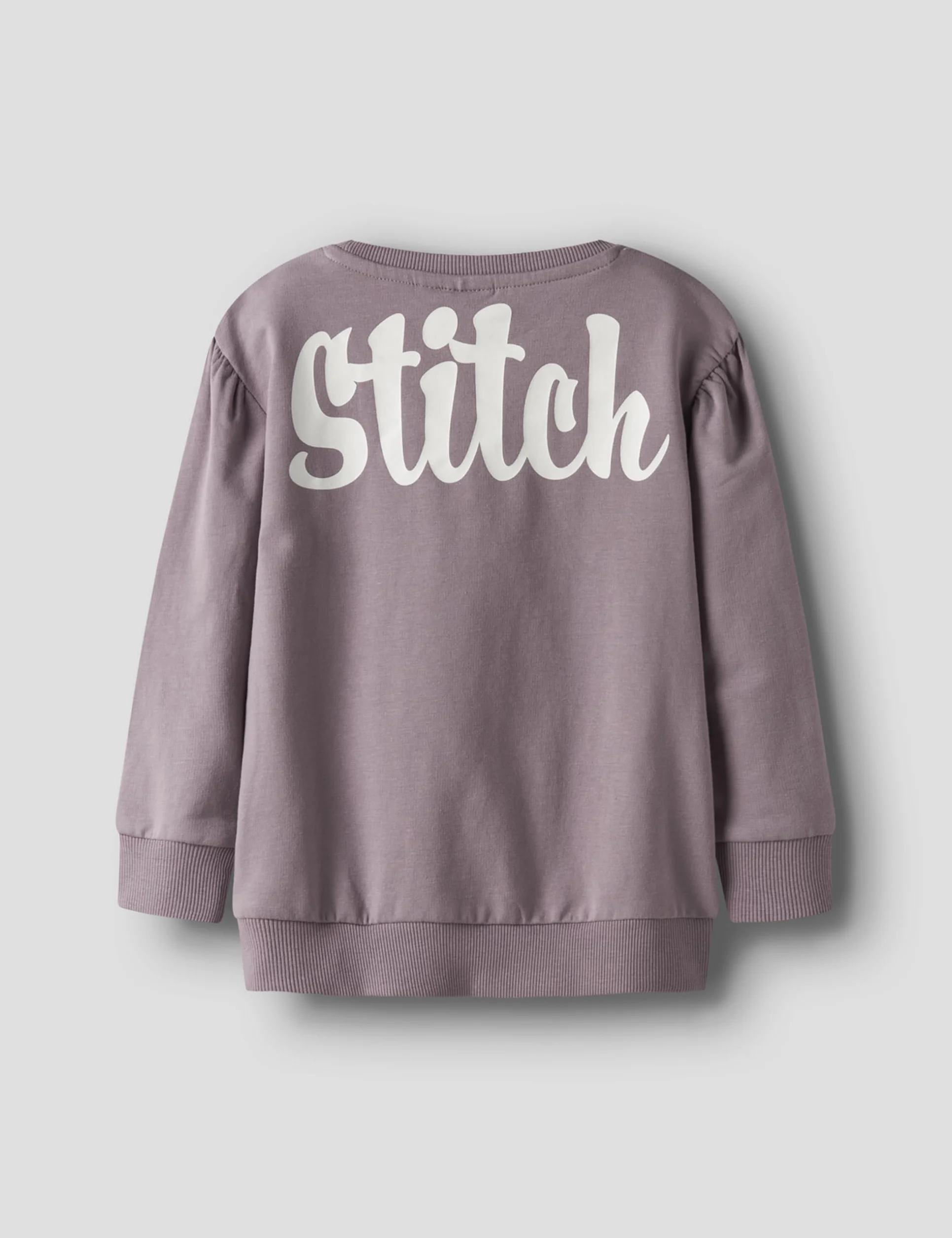 Nmfarina Stitch Sweat Bru Wdi Bambine e Ragazze