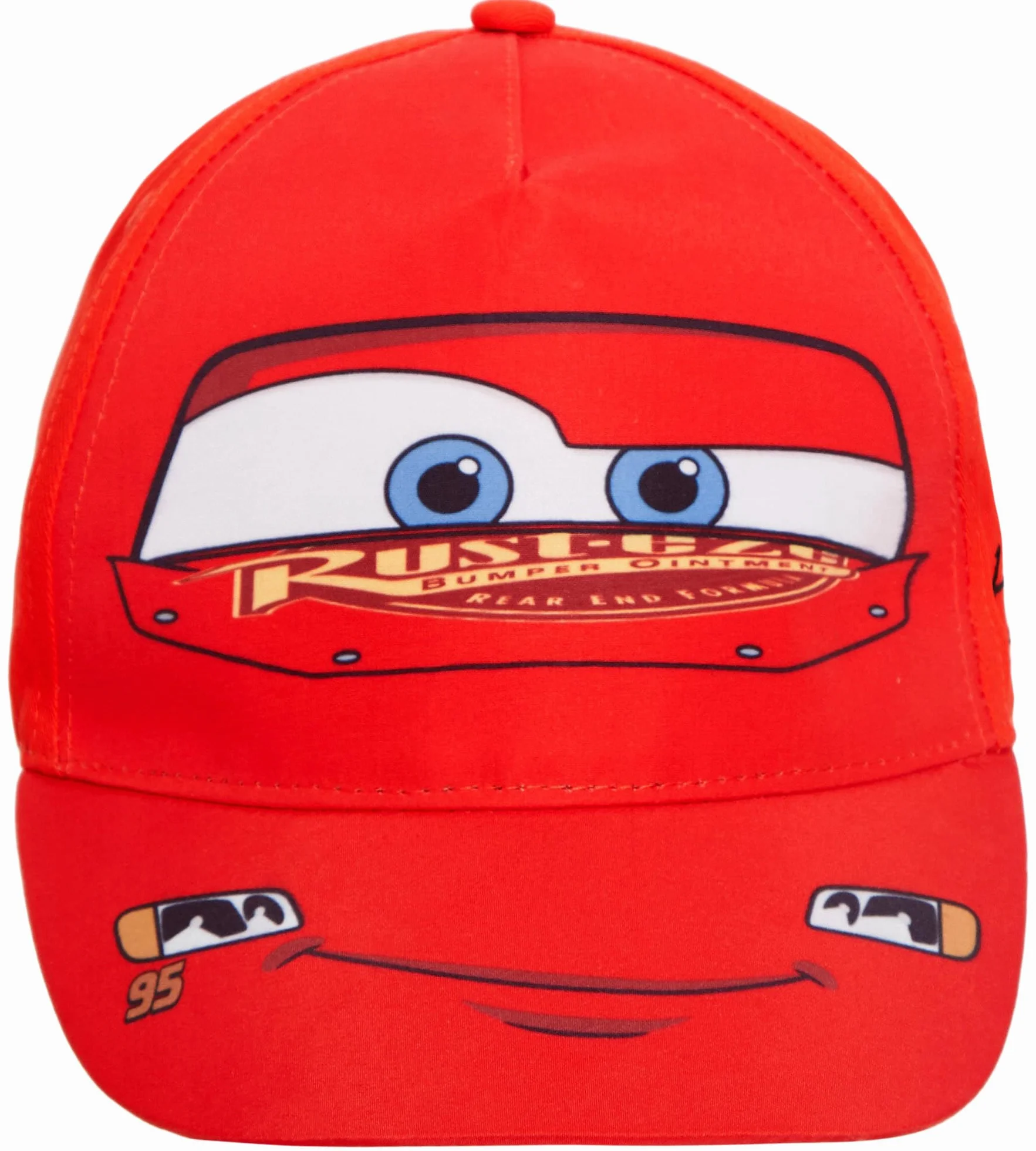 Disney Cars Cappellino da baseball Saetta McQueen per bambini visiera regolabile