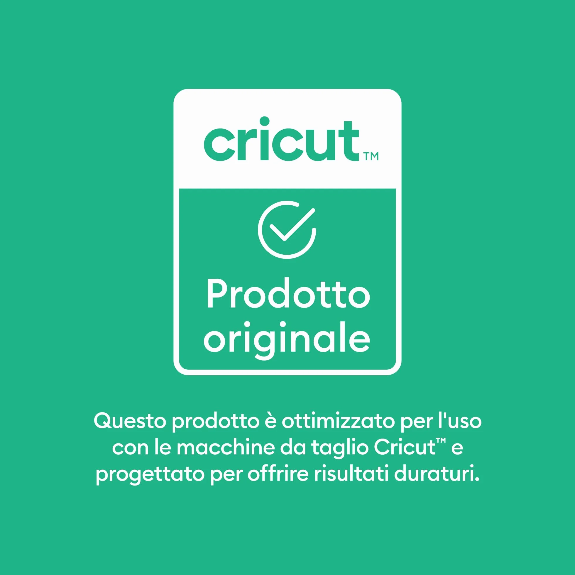 Cricut Pellicola in vinile per plotter 10 fogli 30,5 cm x 30,5 cm autoadesiva permanente Nero