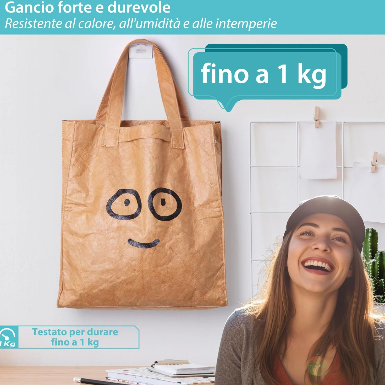 Ganci Porta Cappelli Trasparenti 10 Pezzi – Appendi Cappellini Invisibili Senza Trapano Supporti (Adesivi o con Viti) Elegante Organizer per Cappellino Parete Armadio Porta Giacche da Ingresso Camera