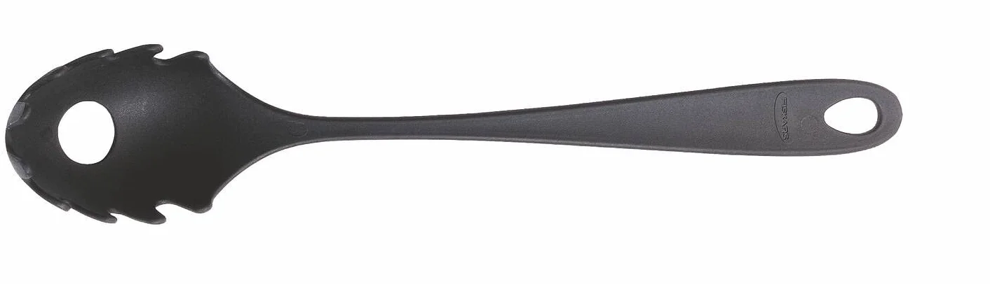 Fiskars Servispaghetti, Lunghezza: 28,5 cm, Essential, Plastica, Nero, 1079058