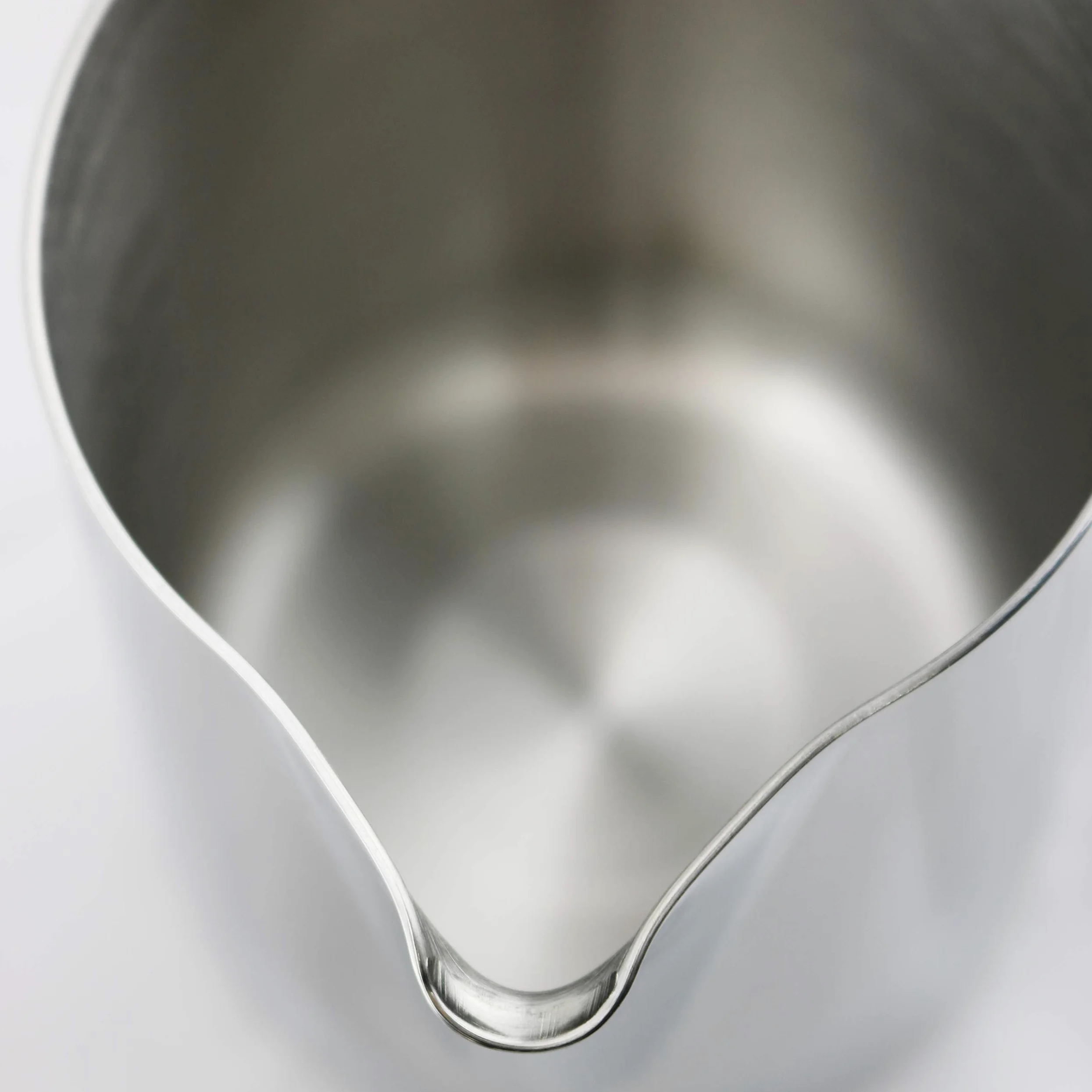 Rhino Classic - Brocca per latte in acciaio inox, 950 ml, da utilizzare con la macchina da caffè o montalatte per latte o latte piatto bianco