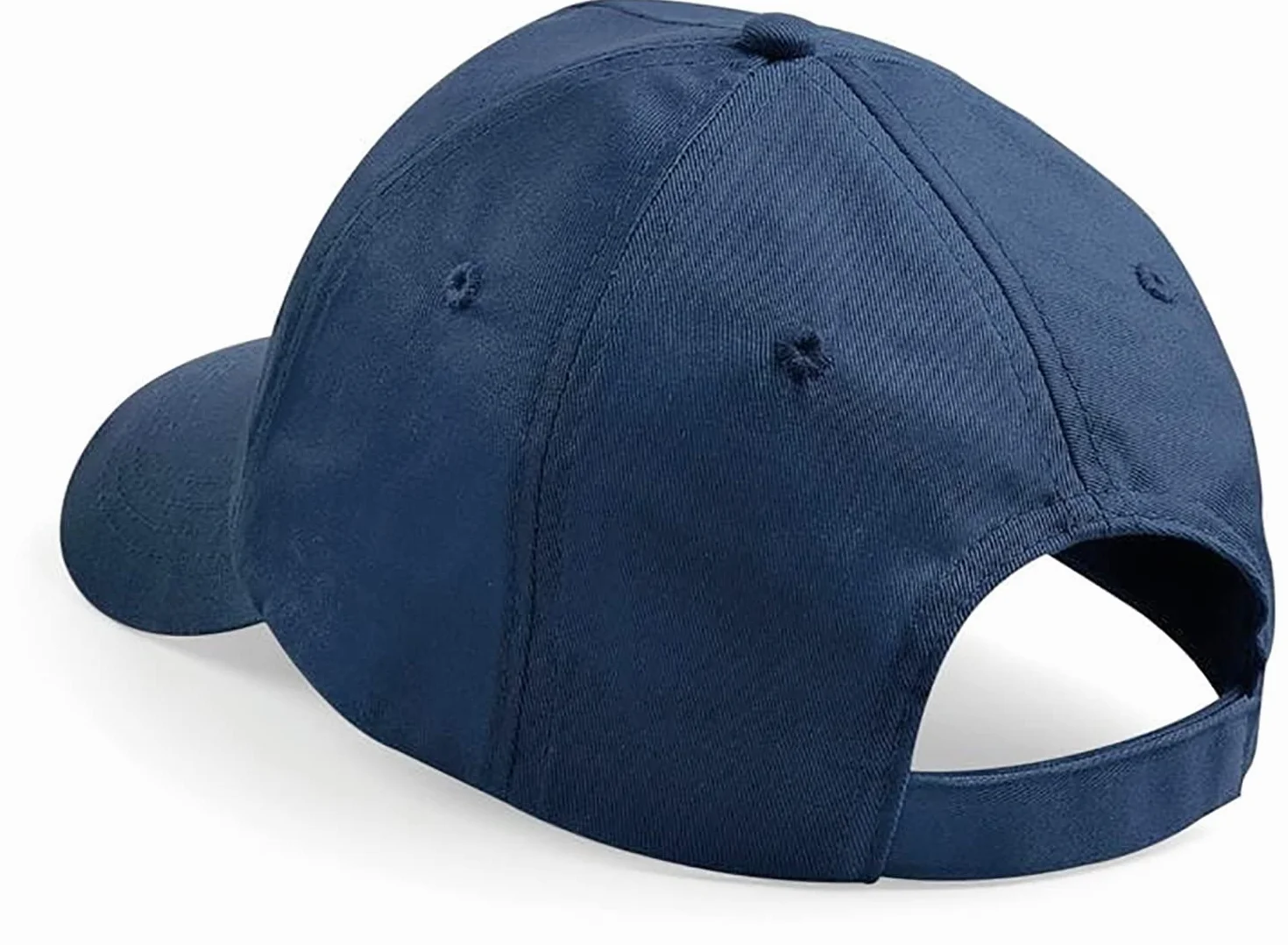 Cappello da Sole Estivo per Bambini in Cotone Blu Navy Regolabile