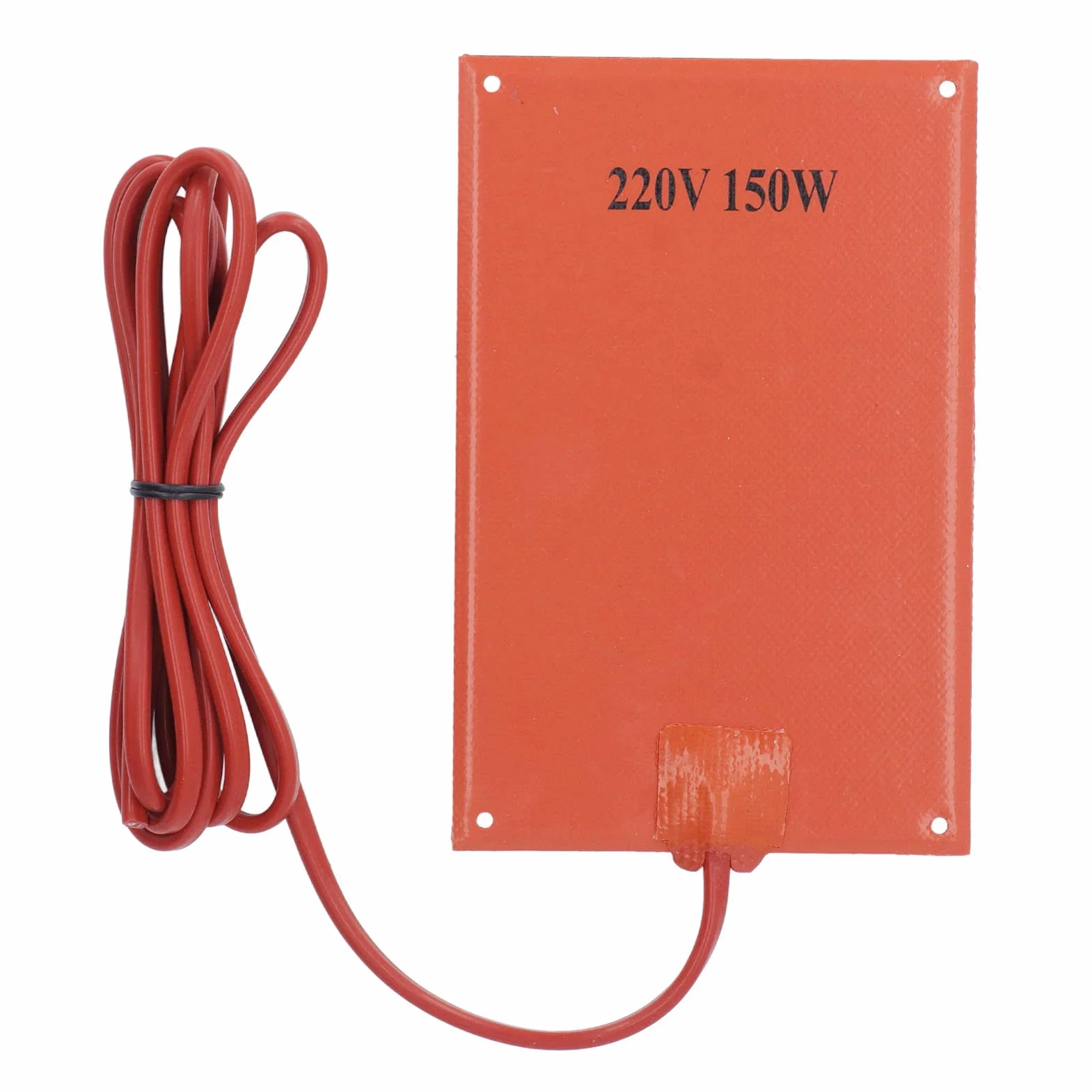 Tappetino Riscaldante Elettrico in Gomma Siliconica AC220V Compatto per Armadio