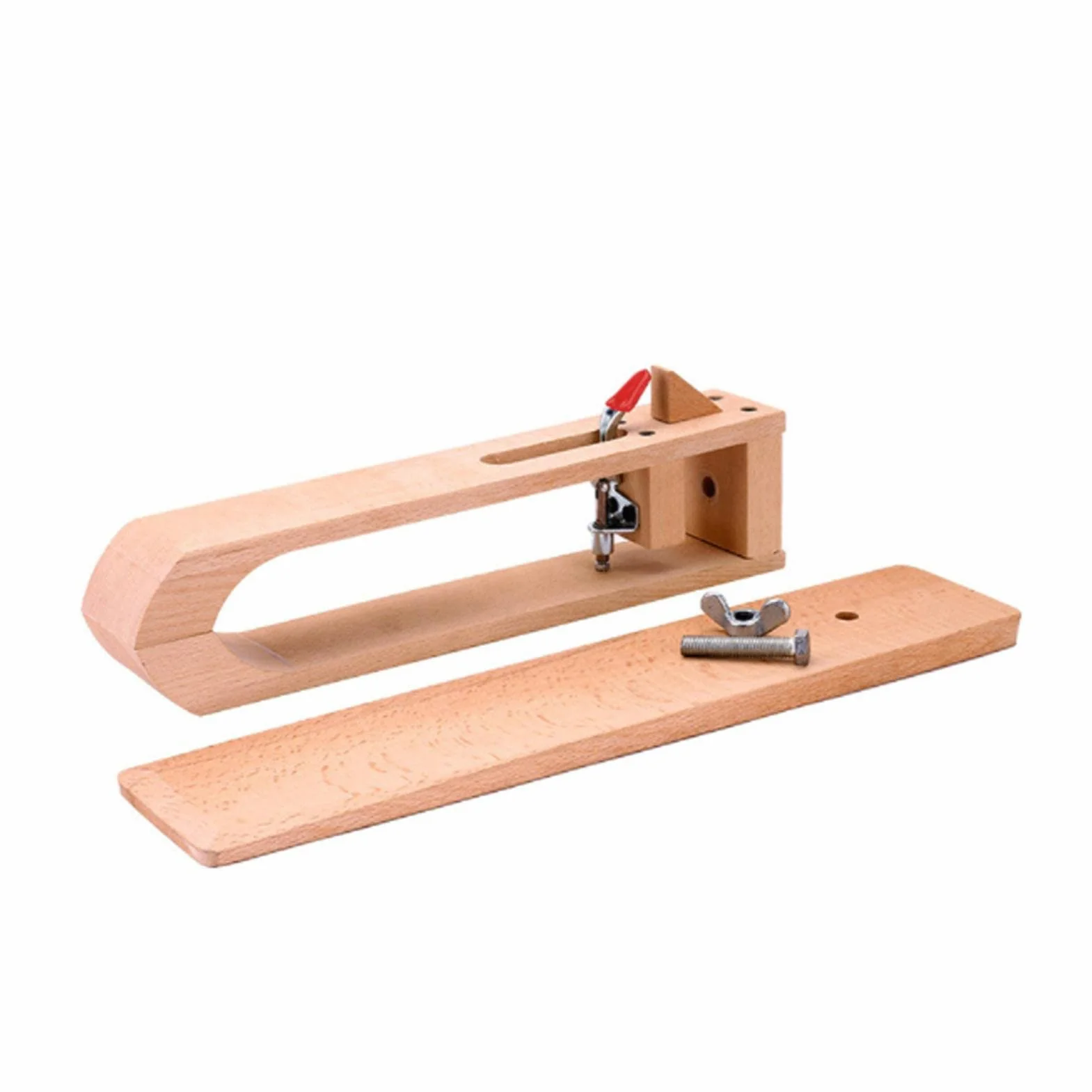 Dirfuny Poni da cucito in pelle legno di faggio pieghevole scrivania artigianale