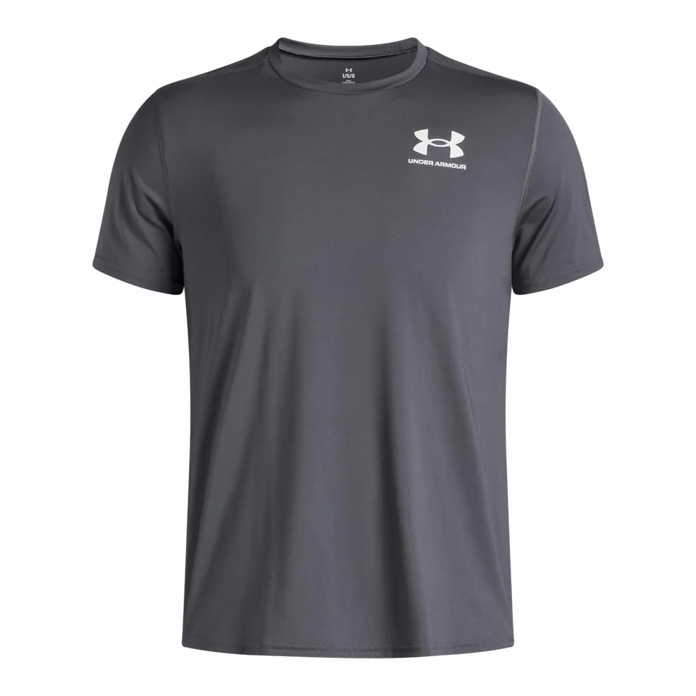 Under Armour UA HeatGear Fitted SS Koszulka Midnight Navy Small