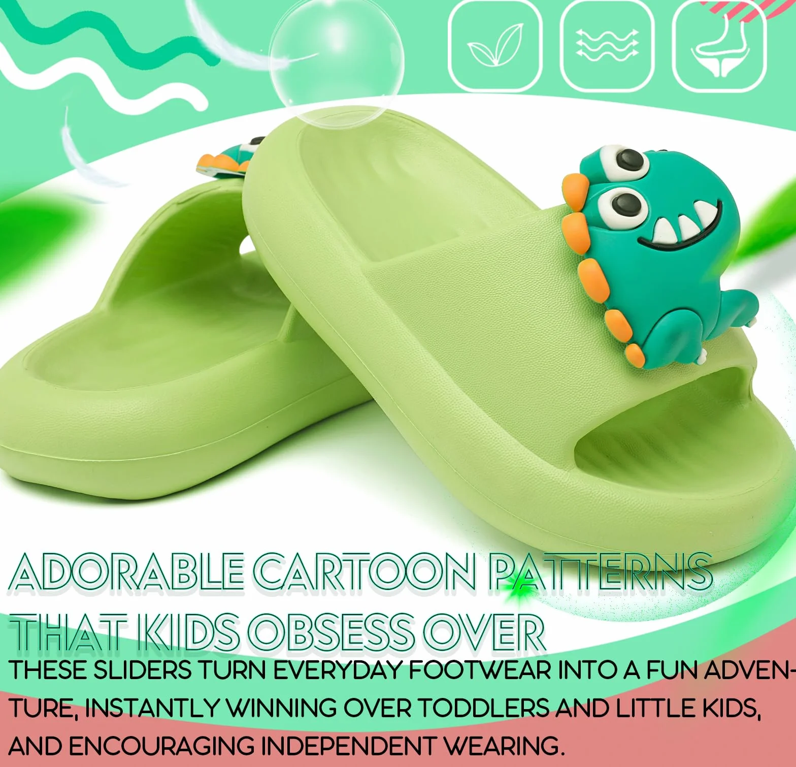 Pantofole Ultraleggere Antiscivolo Sandali Eva Infradito Estive 20-36 EU