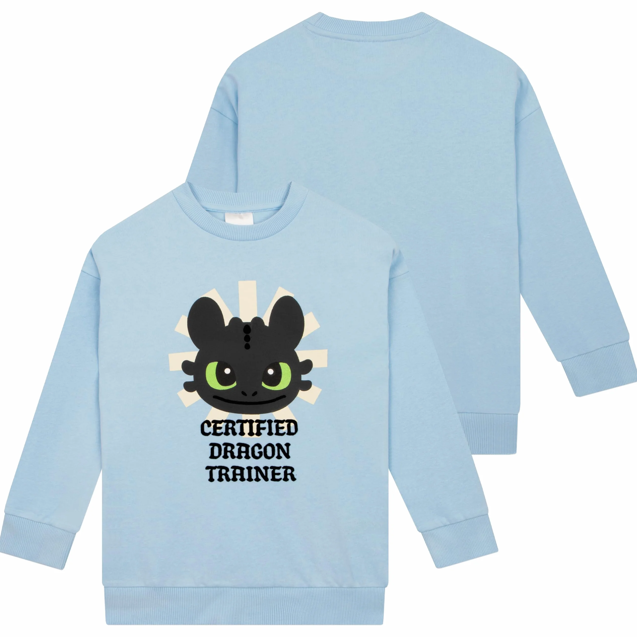 How To Train Your Dragon , Felpa Bambina, Maglione Ragazza Sdentato, Felpa Ragazza Primavera Dragon Trainer, Abbigliamento Bambina Cotone