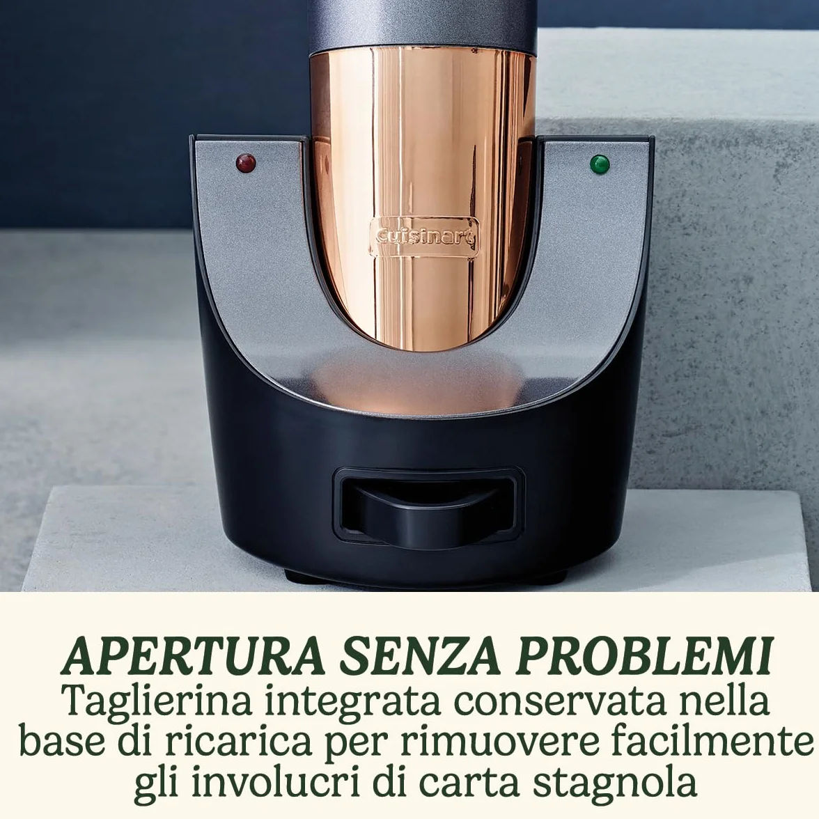CUISINART CWO50E Apri Vino Automatico Cordless Plastica