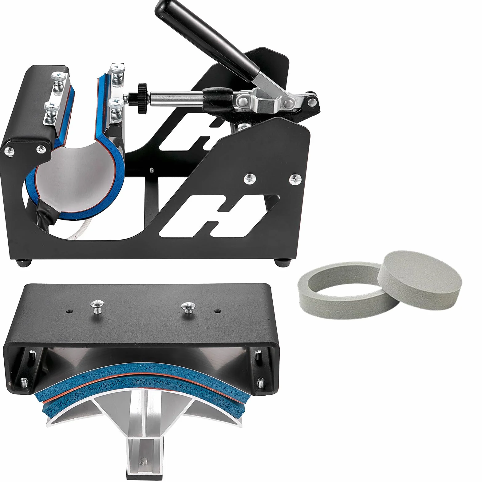 VEVOR Pressa a caldo 5 in 1, 38x30 cm, con controller digitale di temperatura e tempo